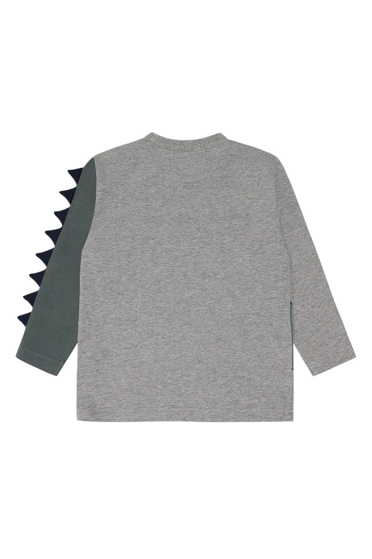 Hust & Claire Langarmshirt HCAnton Dino (1-tlg) HCAnton Dino Langarmshirt Jungen Grey Melange