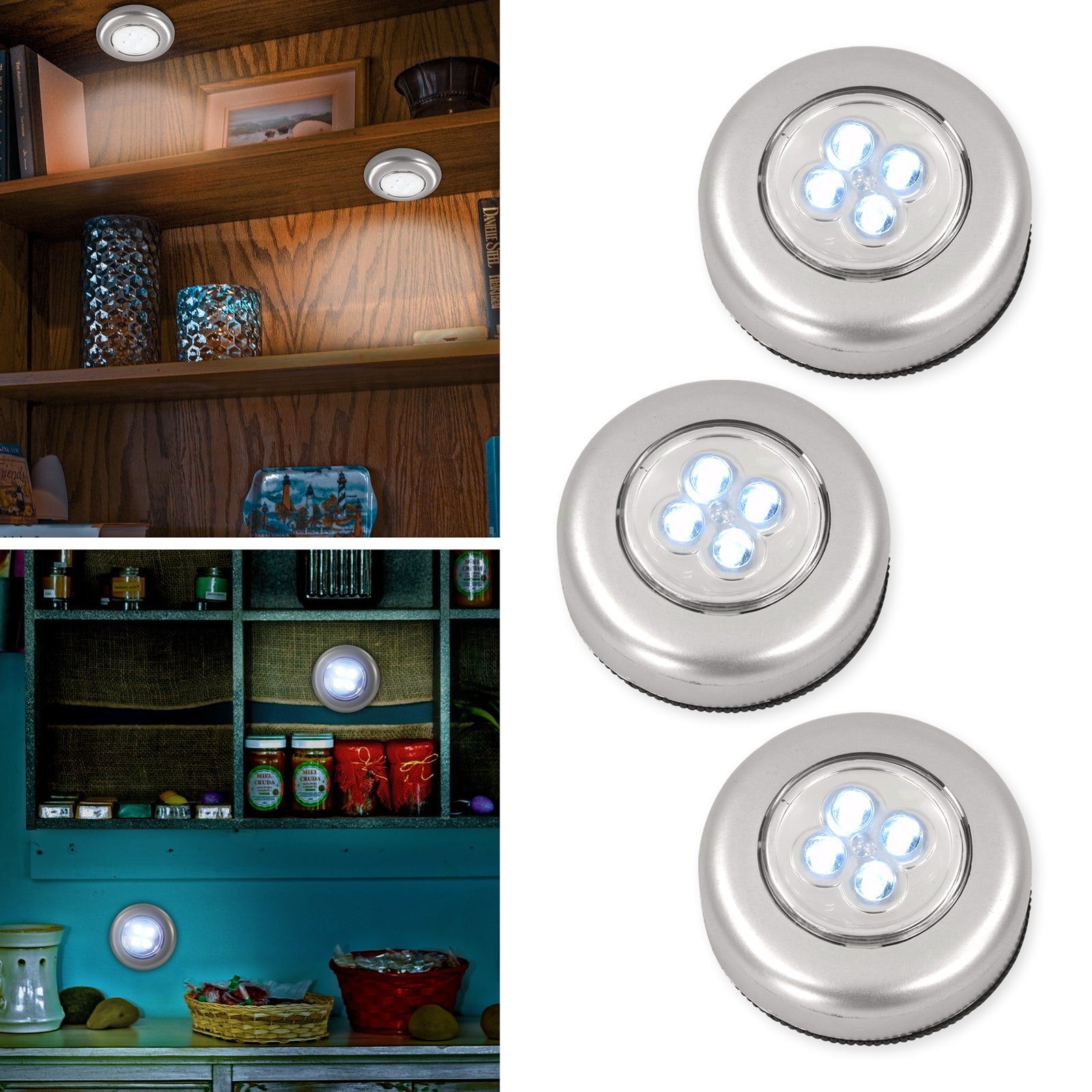 EAXUS LED Unterbauleuchte Selbstklebende Touch Schrankleuchte/Küchenunterba günstig online kaufen