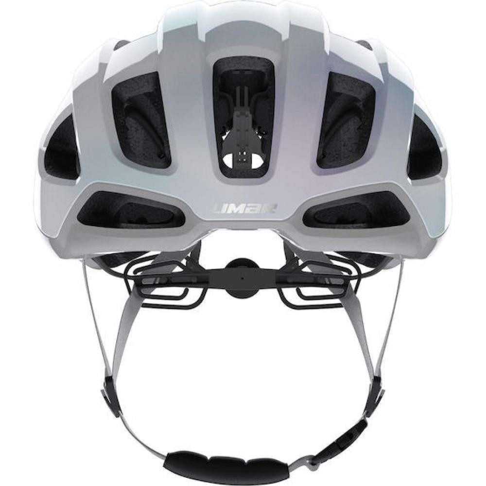 LIMAR Fahrradhelm Limar Air Stratos Opal White Silver L Weiß/Silber - leichter All-Terra