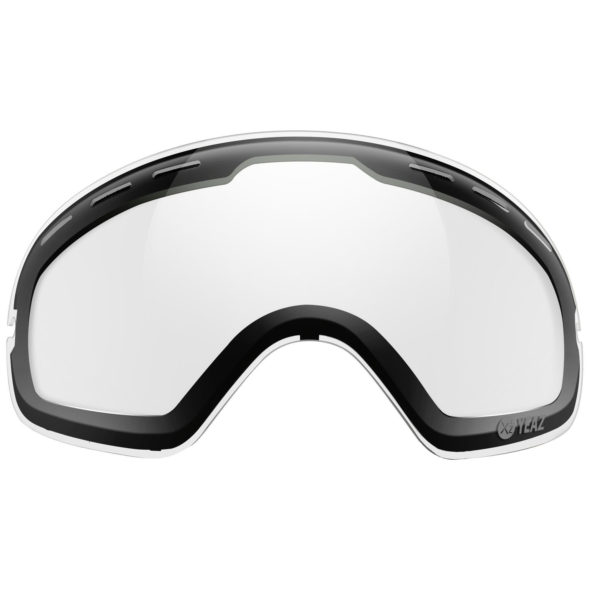 YEAZ Skibrille XTRM-SUMMIT photochrome wechselglas, mit rahmen, Ersatzglas für XTRM-SUMMIT Skibrille mit Rahmen