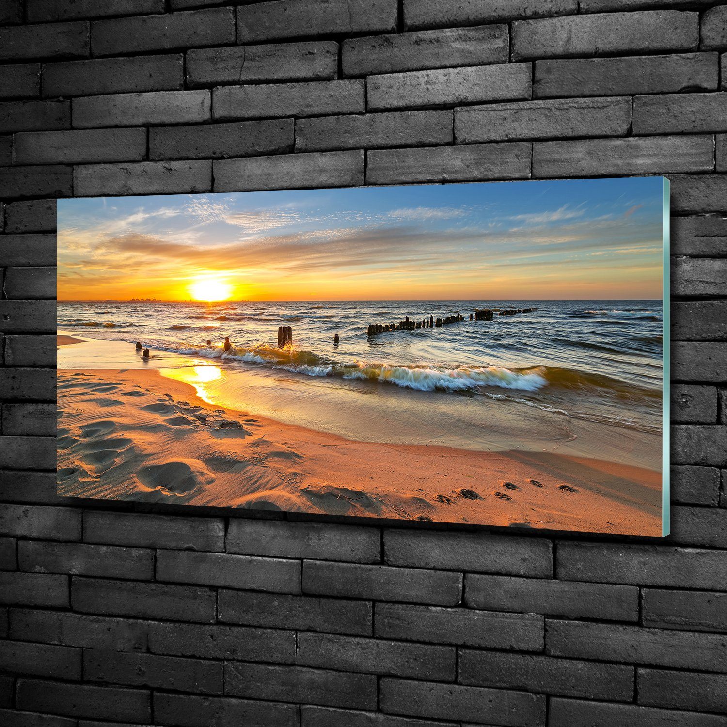 Tulup Glasbild Glasbilder Wanddekoration Bilder Fotobilder günstig online kaufen