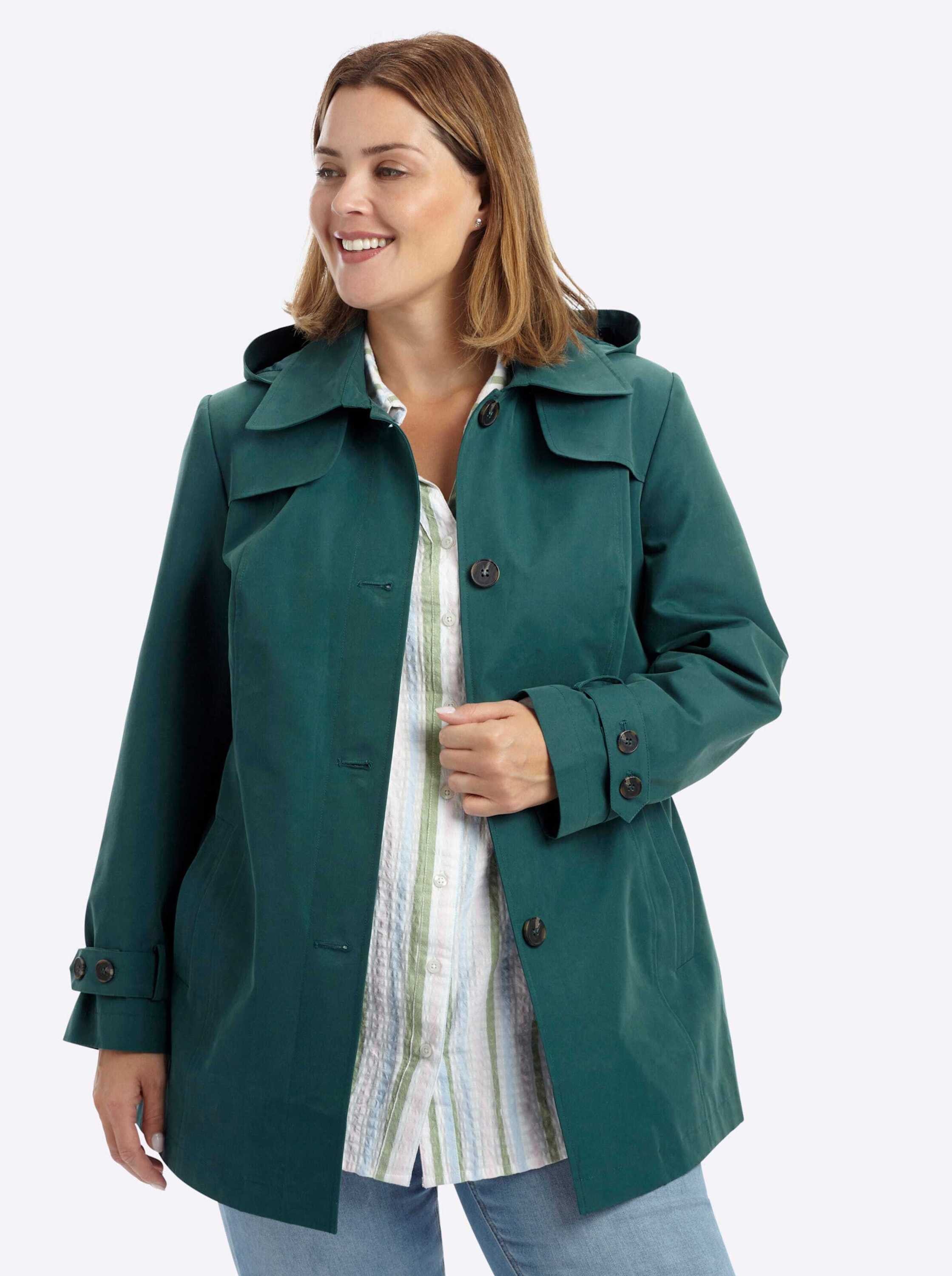 Sheego Allwetterjacke Jacke Langarm
