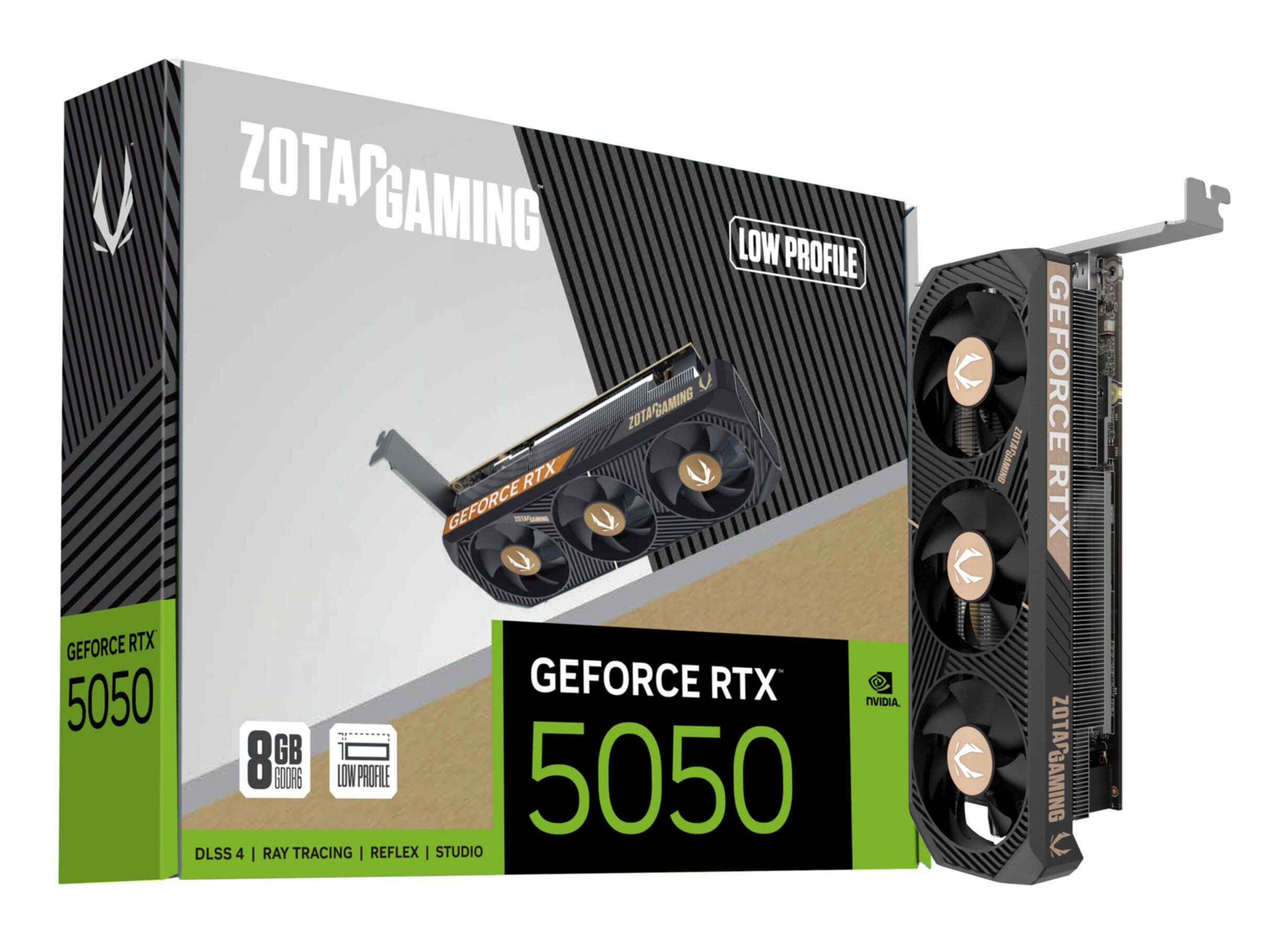 Zotac GAMING GeForce RTX 5050 Low Profile Grafikkarte