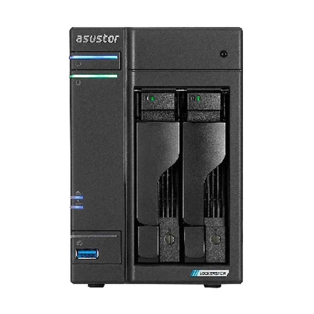Asustor Asustor LOCKERSTOR 2 Gen2 + (AS6702T v2) NAS Desktop Intel Celeron NAS-Server