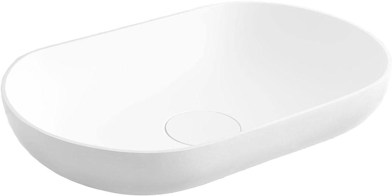 Bernstein Waschbecken O-541, Aufsatzwaschbecken aus Mineralguss - 54 x 34 x günstig online kaufen