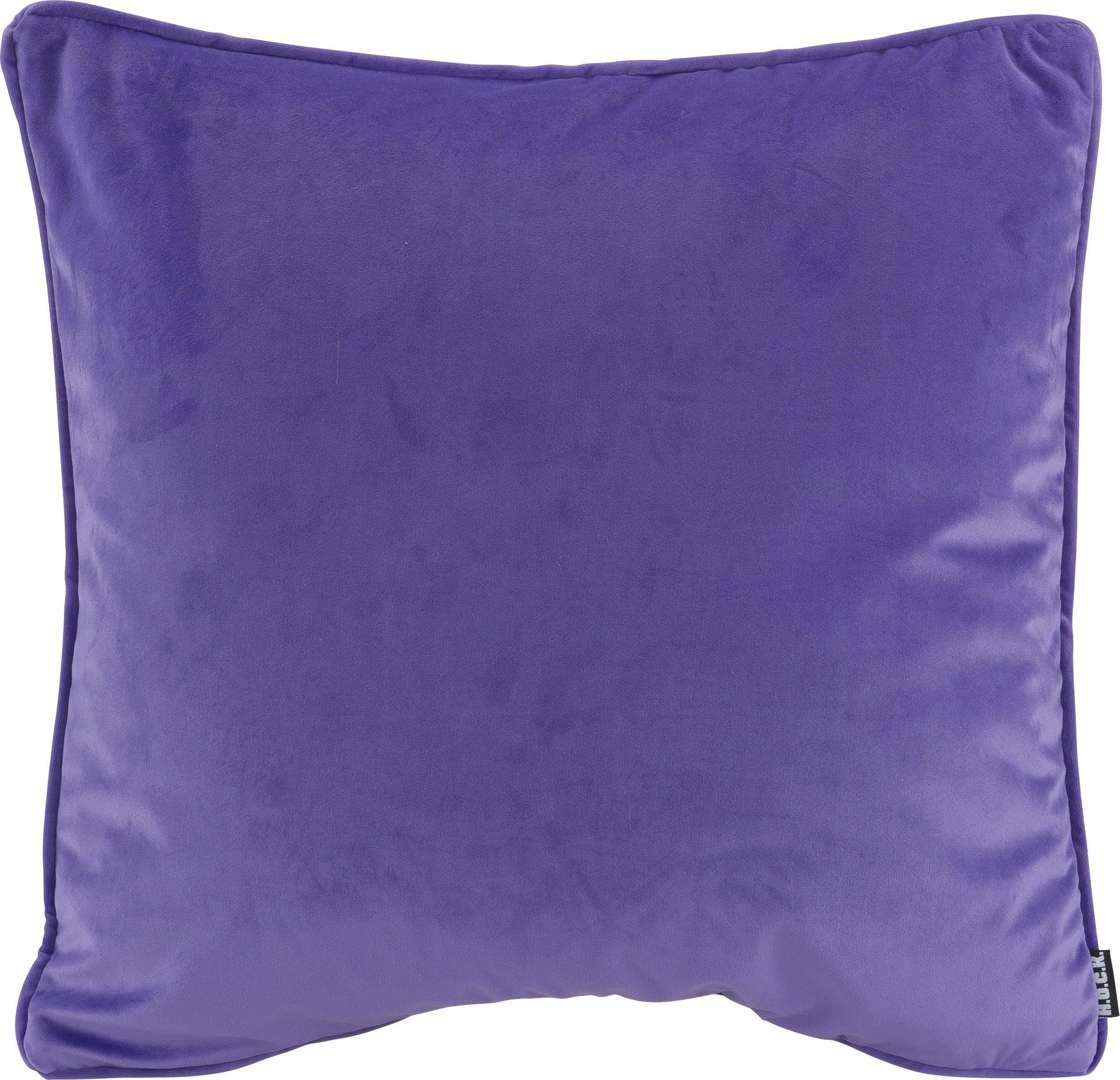 H.O.C.K. Dekokissen Nobile Samt, 50/50 cm, Kissenhülle mit Füllung, 1 Stück. € 37,24