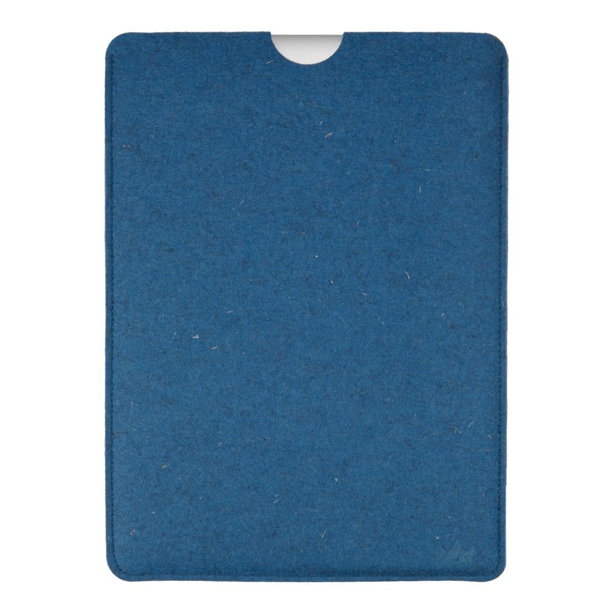 CoverKingz Laptoptasche Hülle für MacBook 13" 13" (M1,M2)/Air Blau Filz, Made Apple Handmade Germany Schurwolle, 100% in Pro (M1)