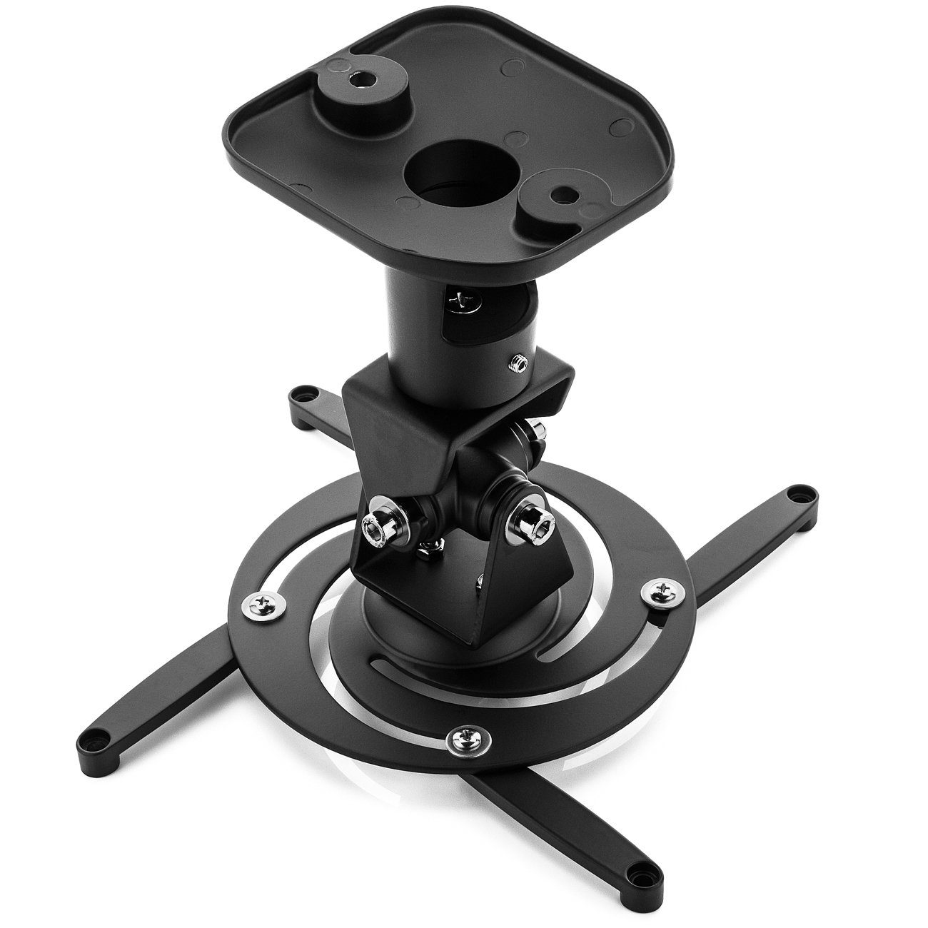 deleyCON Beamer-Deckenhalterung deleyCON Universal Beamerhalterung/Deckenhalterung Neigbar/Schwenkbar