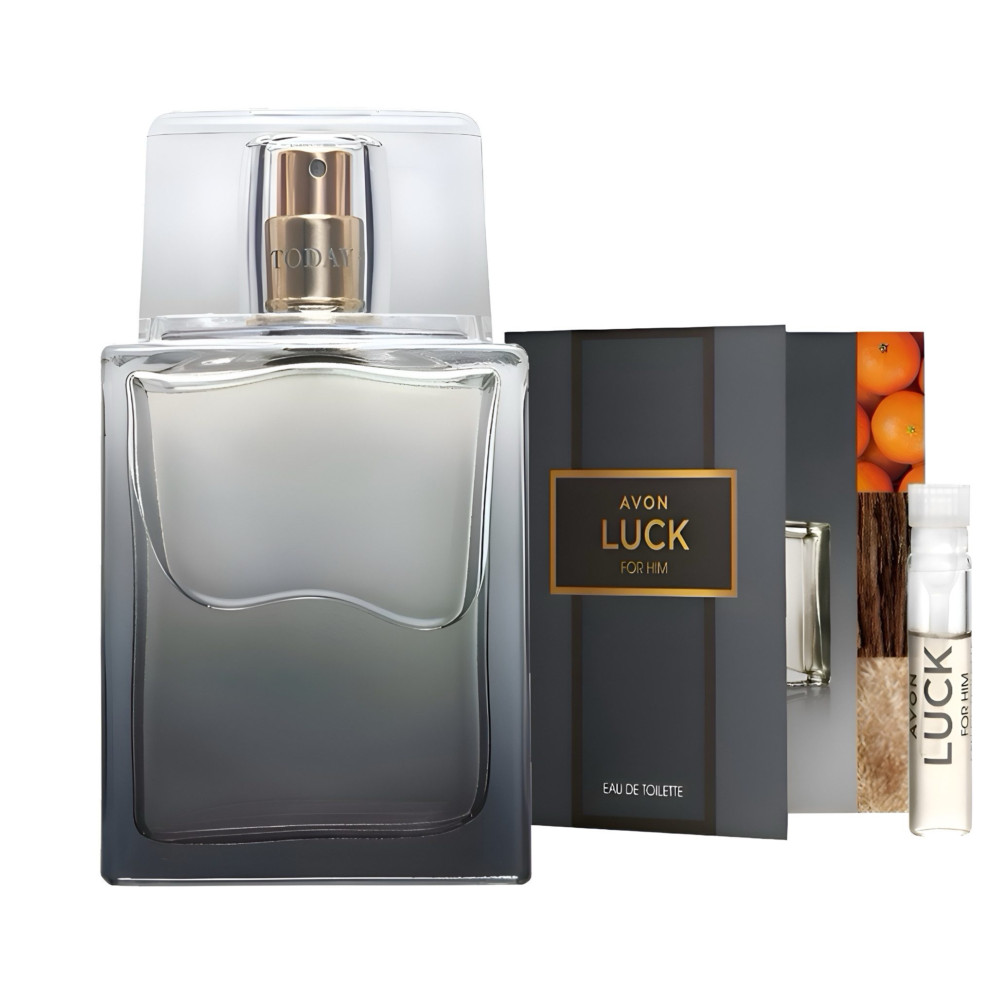 AVON Cosmetics Eau de Parfum TTA für Ihn Eau de Toilette Spray 75 ml, Duftprobe, 2-tlg., Eleganter Duft mit warmer Vanillenote und maskulinem Vetiver