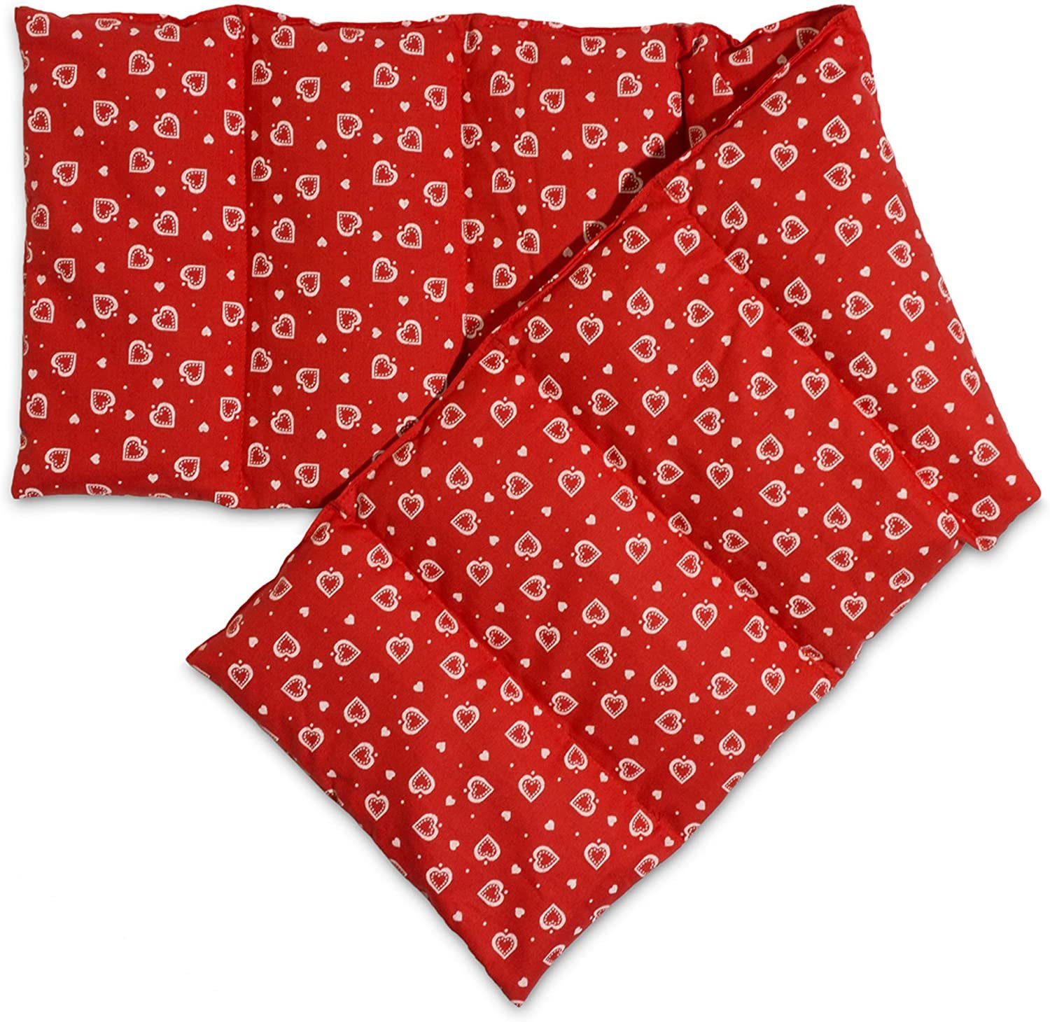 Giraffenland Wärmekissen Rapssamenkissen 75x20cm 8-Kammer - Wärmekissen Kältekissen, Wärme- (Mikrowelle/Backofen) o. Kältekissen (Kühlschrank/Gefriertruhe)
