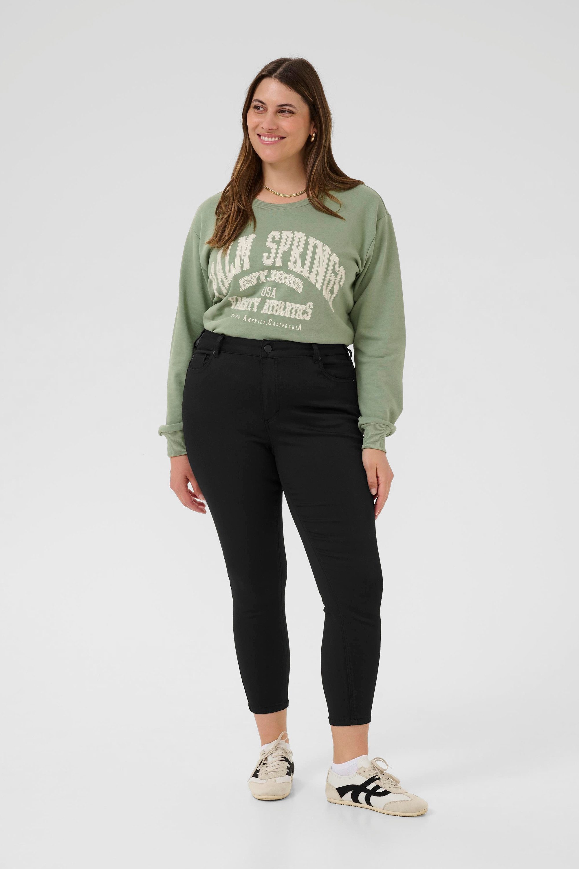 KAFFE Curve Regular-fit-Jeans Jeans KCdina Große Größen