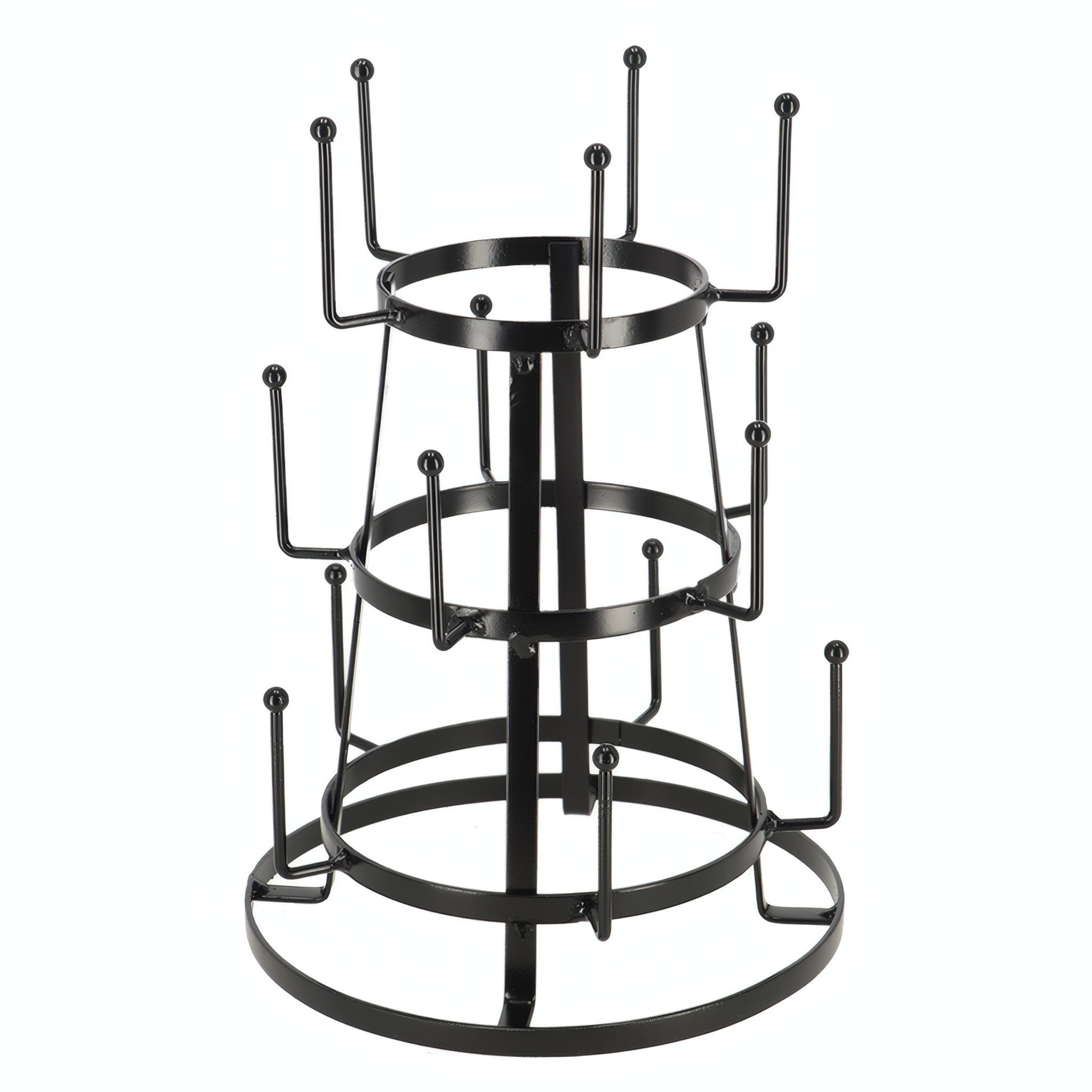 Esschert Design BV Flaschenhalter Flaschentrockner für 15 Flaschen im rustikalen Design