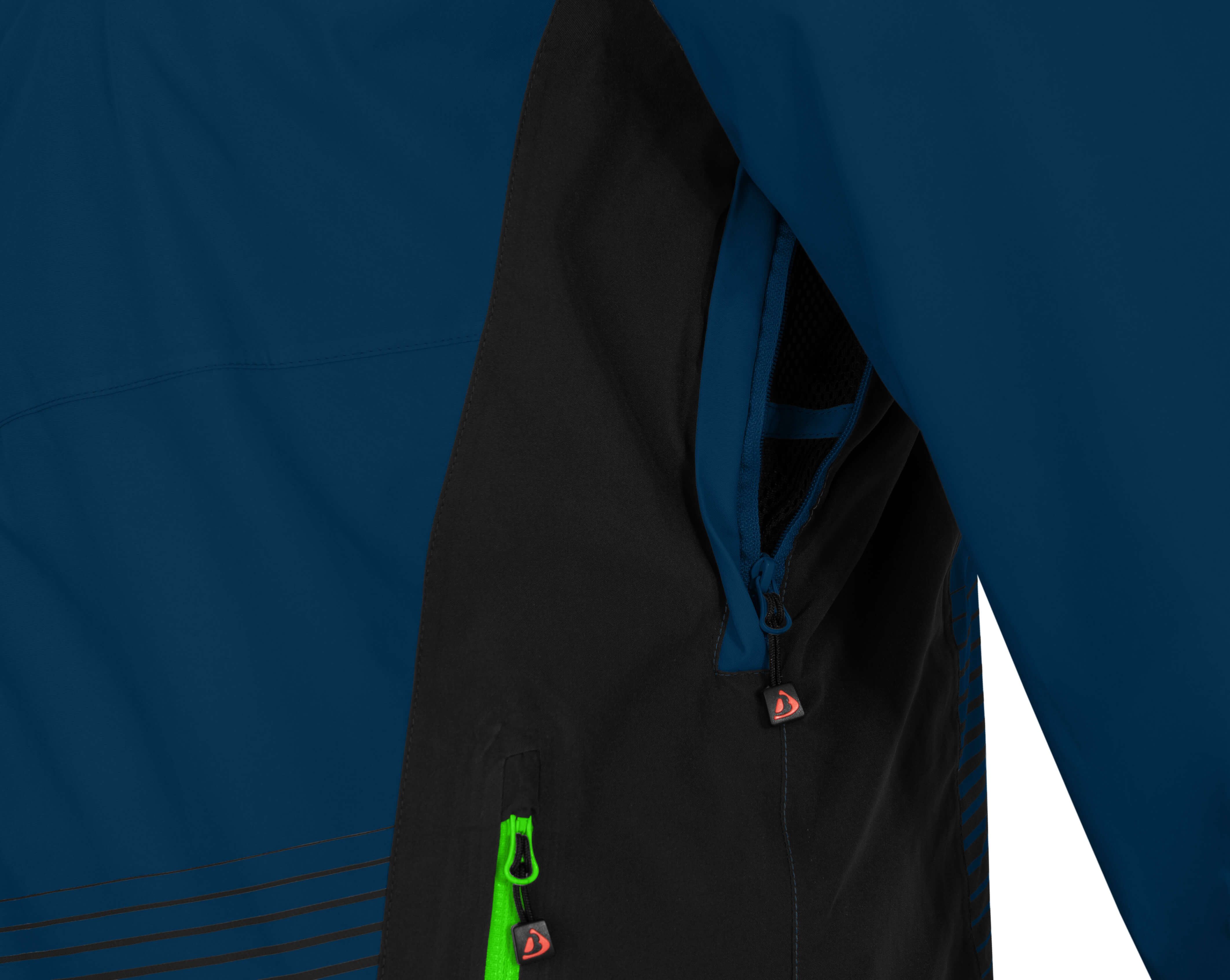 Bergson Skijacke TAAVI Herren Skijacke, warm wattiert, wasserdicht (20000 mm), Normalgrößen