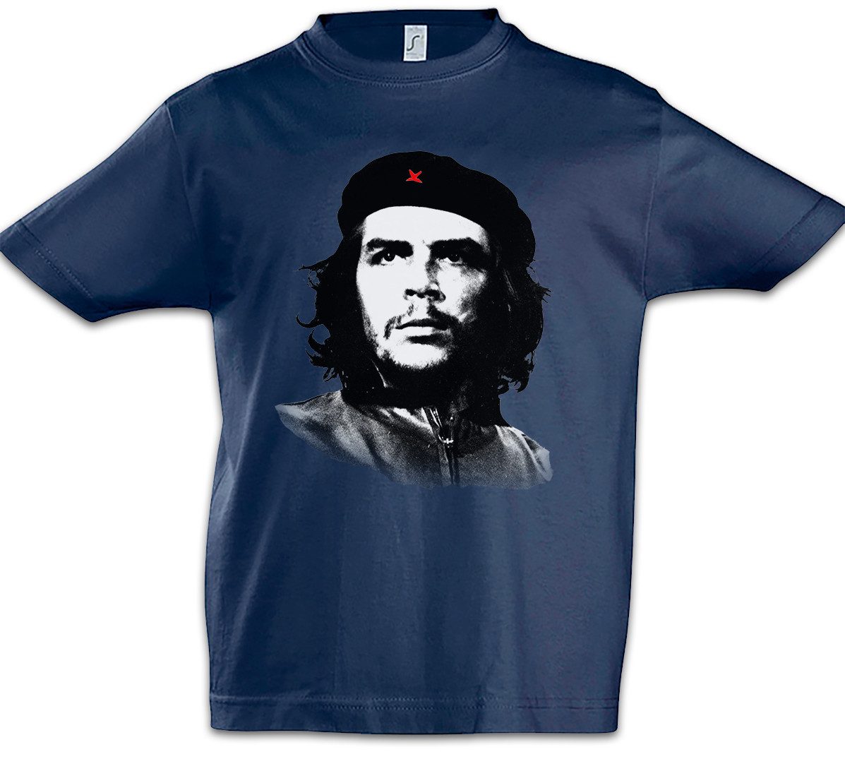 Print-Shirt Classic Che Guevara Portrait II Kinder T-Shirt Fidel El Caballo Castro