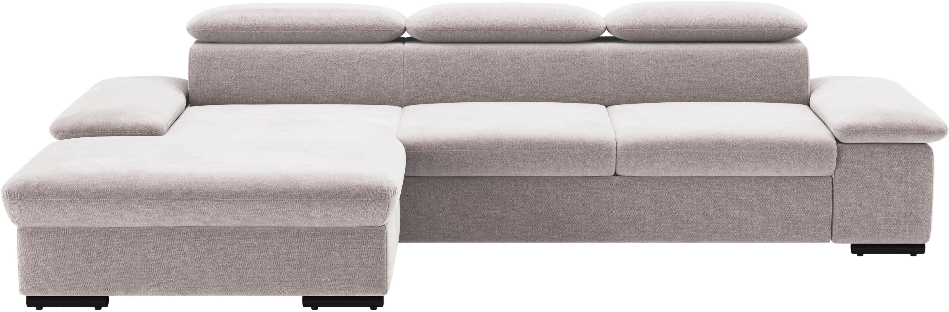 sit&more Ecksofa "Alcudia L-Form", wahlweise mit Bettfunktion günstig online kaufen