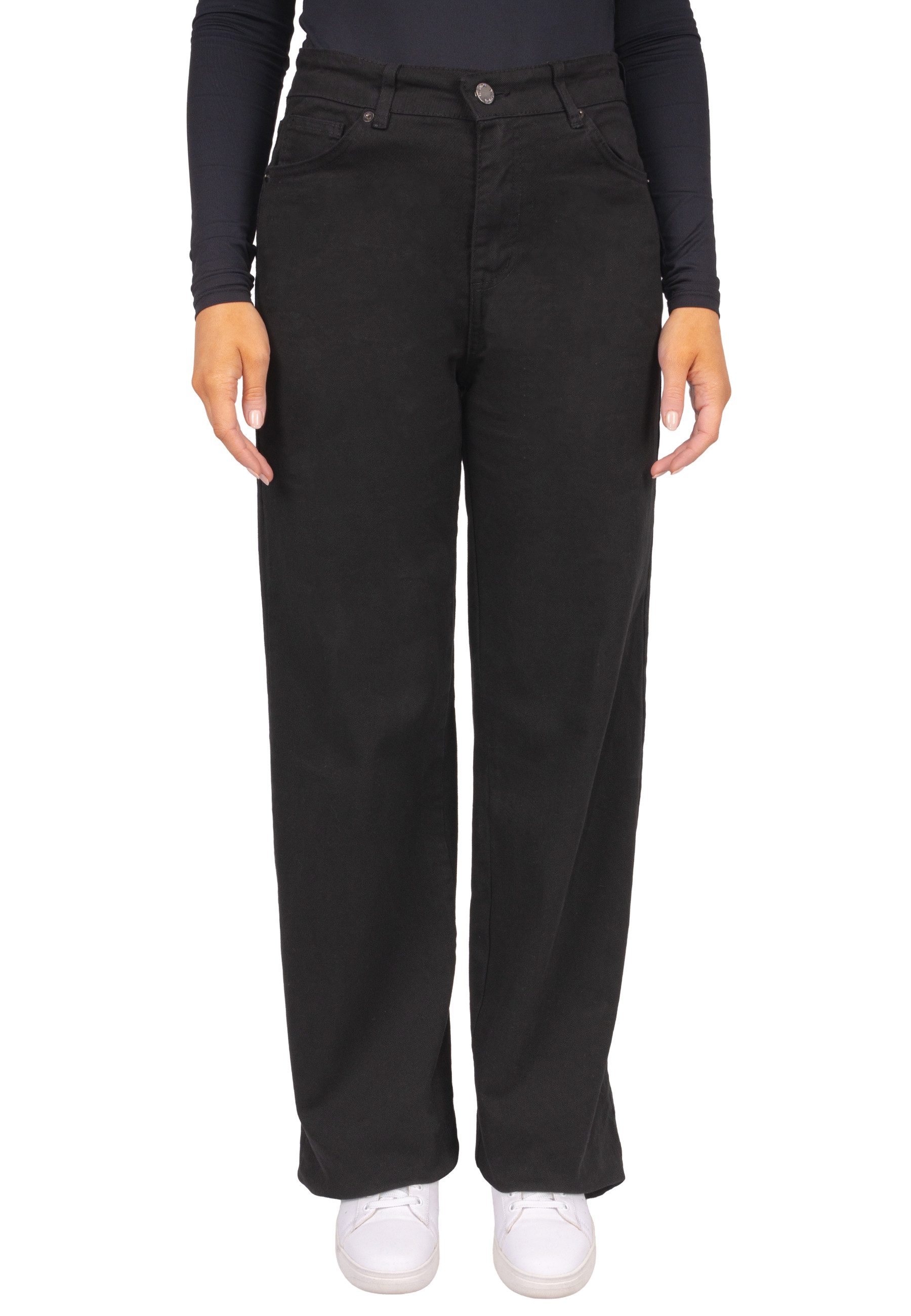 Seasons of April Stoffhose ESTELLE (1-tlg) Damen Jeanshose aus Baumwolle, g günstig online kaufen