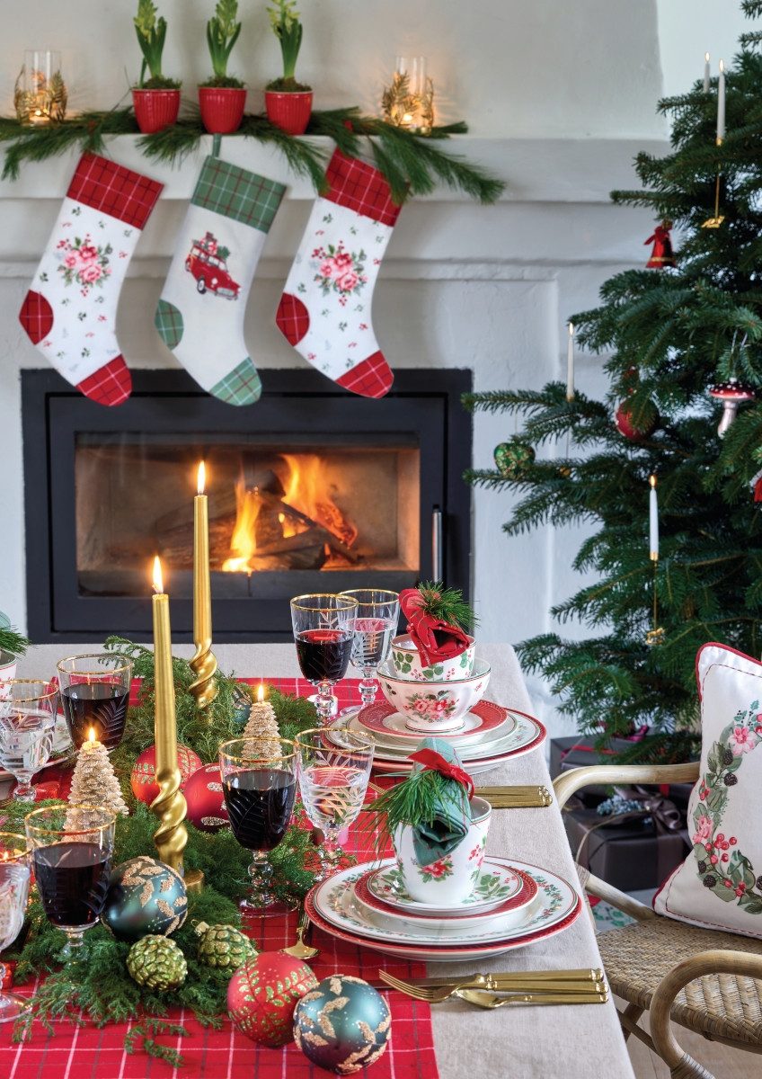 Greengate Platzset Tischset red 35 x günstig online kaufen