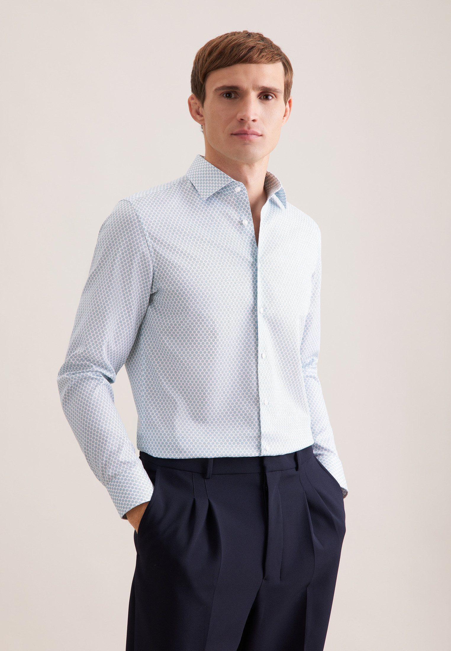 Businesshemd Schwarze Rose