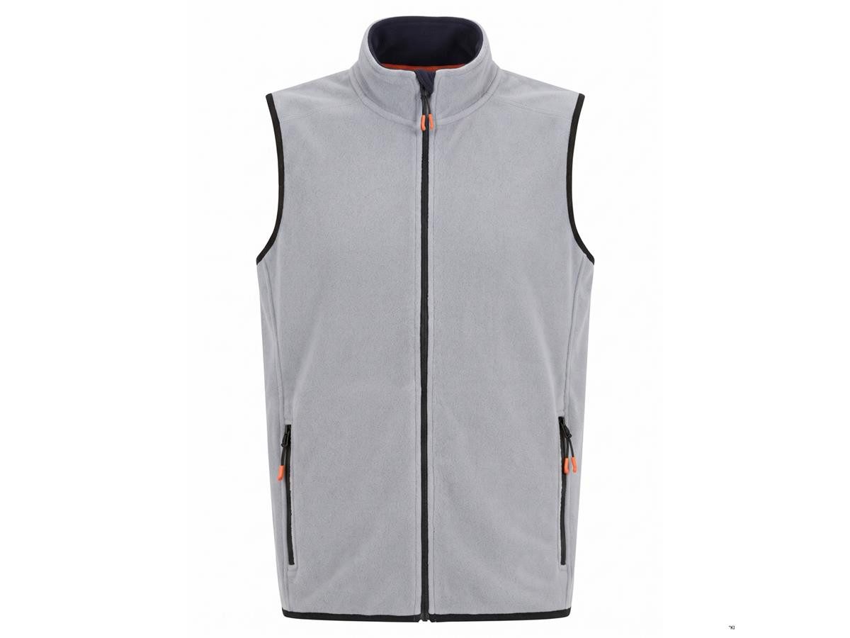 GARDENA Fleeceweste Herren Weste aus Soft Fleece dezentes Ton-in-Ton Gardena Logo auf der Rückseite, 100% Polyester