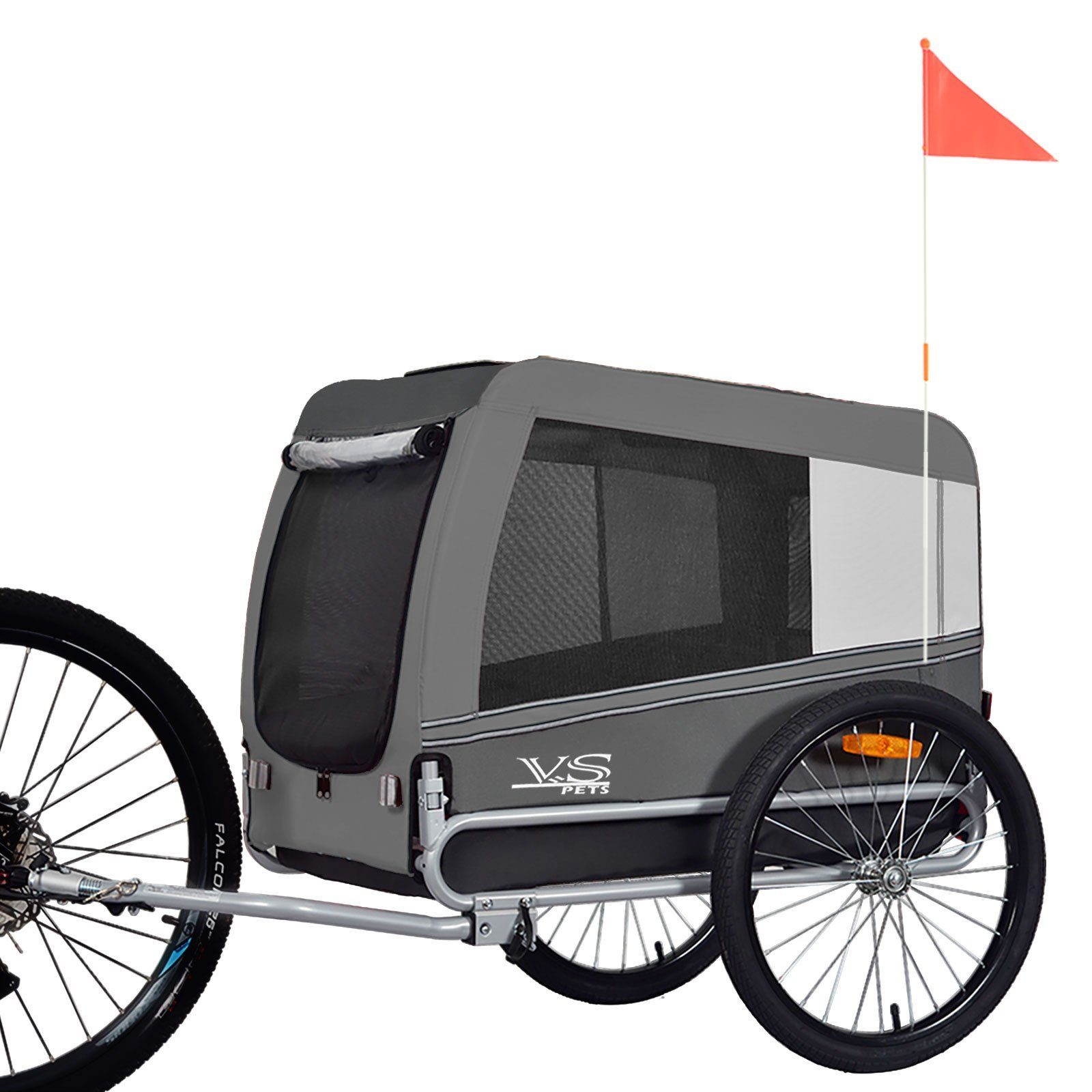Fahrradhundeanhänger TIGGO VS Pets Hundefahrradanhänger Hundeanhänger Fahrradanhänger