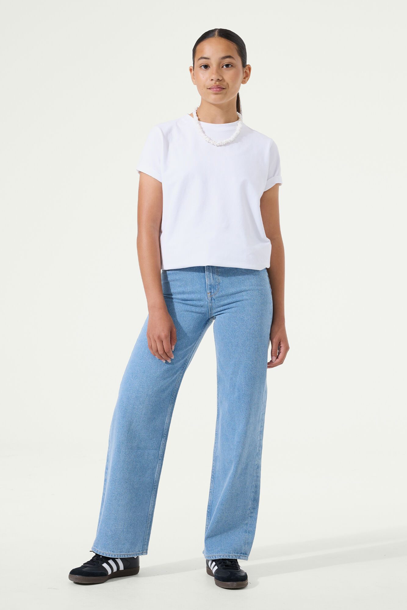 Garcia Schlagjeans Ilvy for Girls, mit weitem Bein