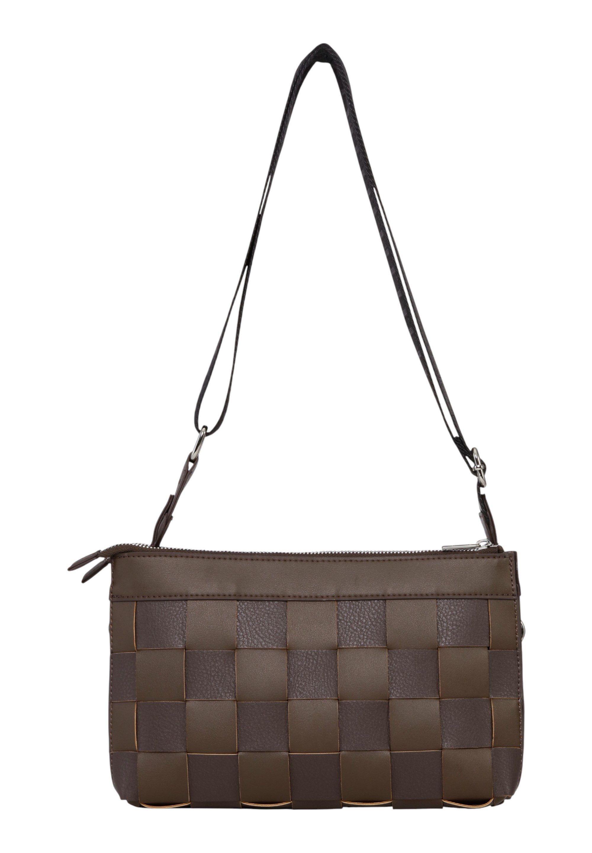 Ilse Jacobsen Umhängetasche CHIP12, Praktische Schultertasche, flexibel, amnehmbarer Logo-Gurt