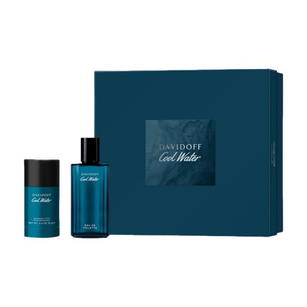 Duft-Set Cool Water Set E.d.T. Nat. Spray 75 ml + Deodorant Stick 75 ml