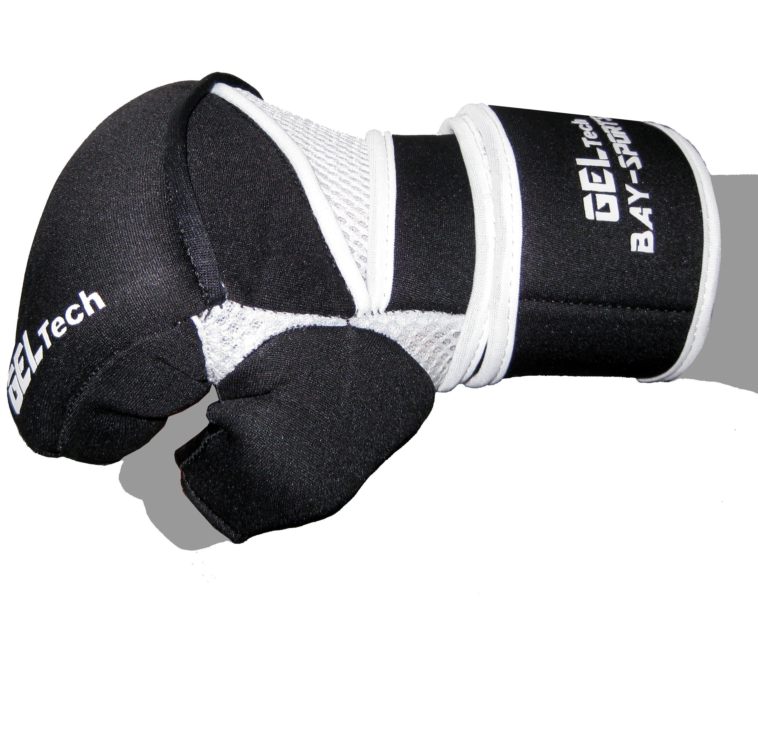 BAY-Sports MMA-Handschuhe Winsome Krav Maga Free Fight Handschutz Handschützer Faustschutz (Paar), Neopren, Gel Pads, Mesh, XS - XL, ideale Passform