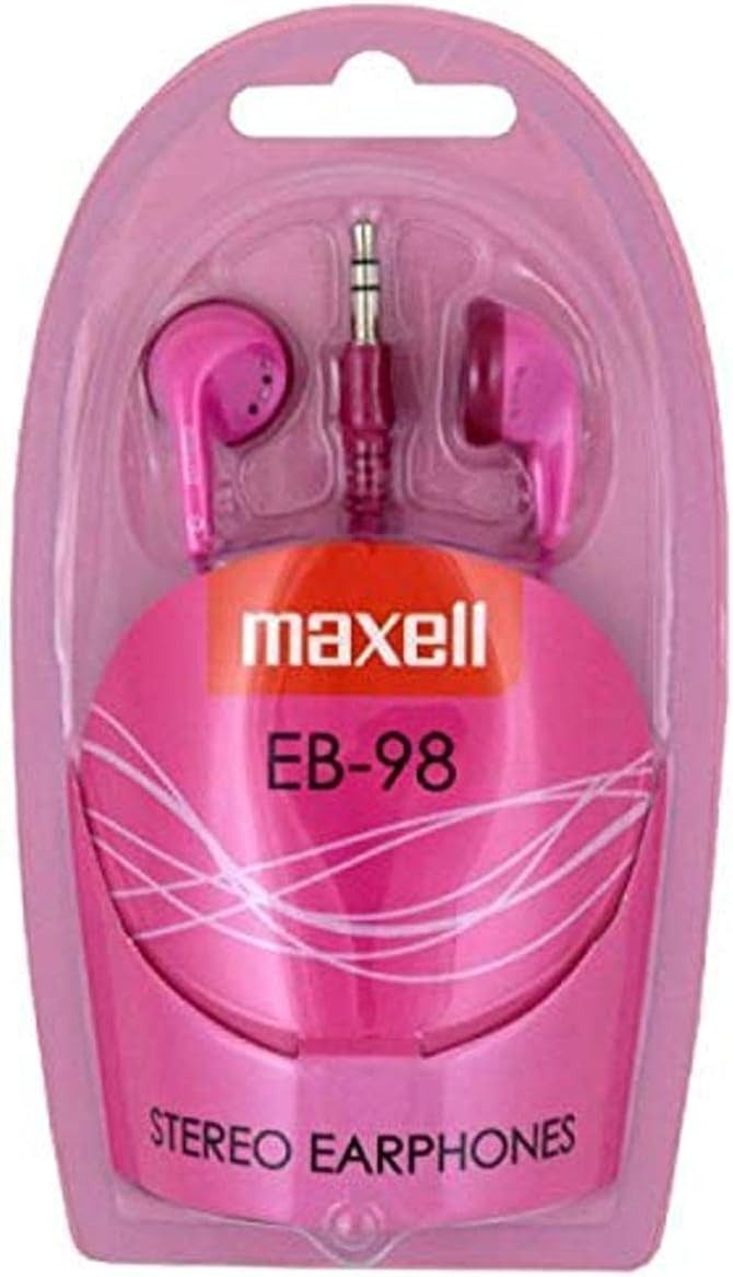 Maxell Maxell EB-98 Kopfhörer 3,5 mm Klinke rosa Kopfhörer