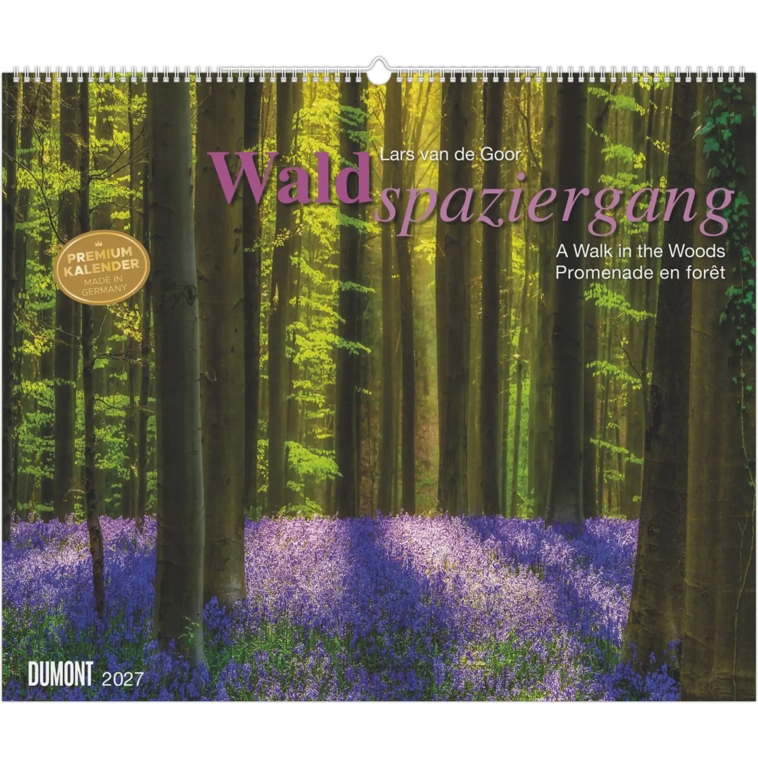 NEUMANN Wandkalender Waldspaziergang 2027