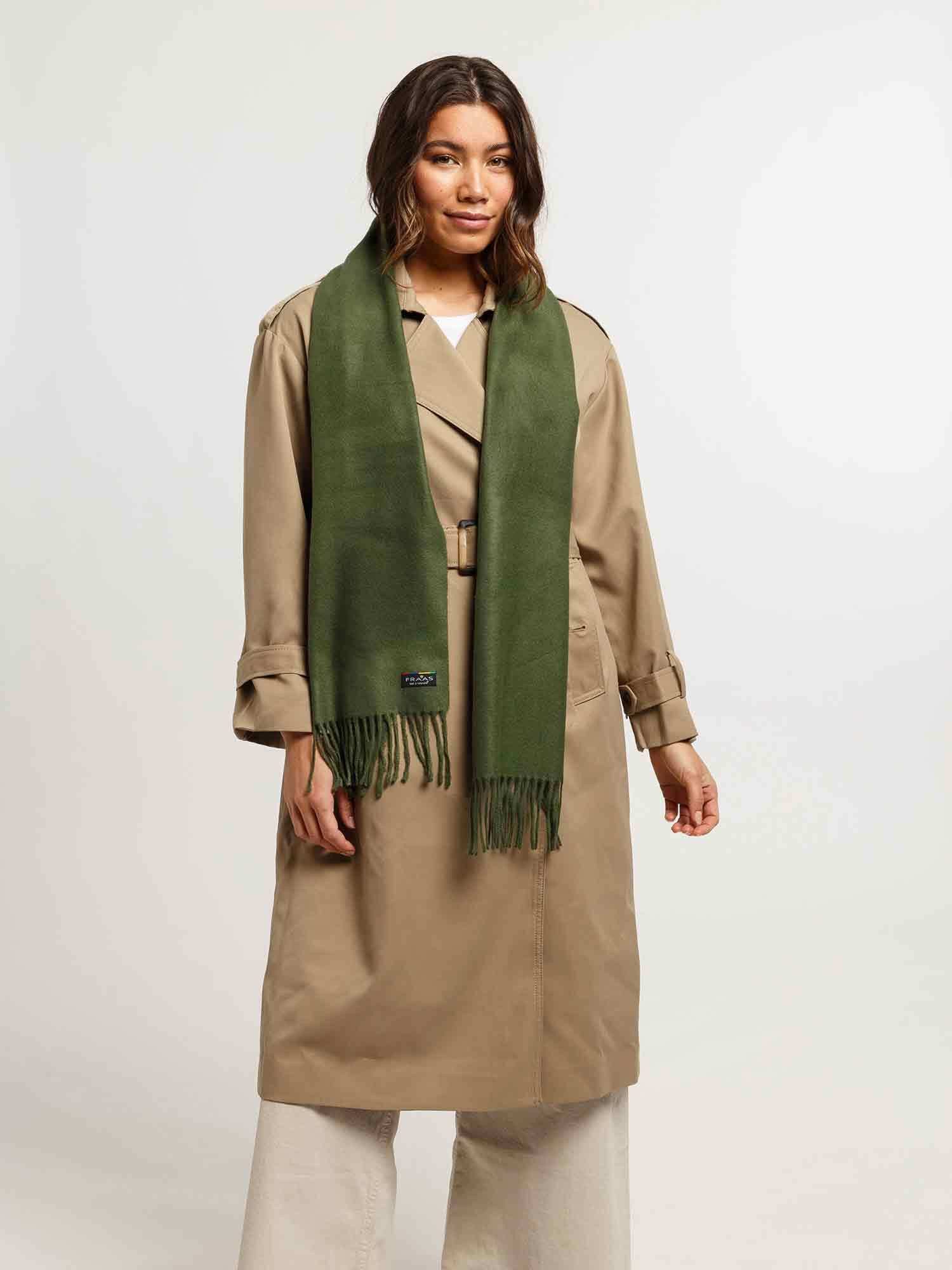 Fraas Modeschal Cashmink® Schal, (mit Fransen), Co2 neutral