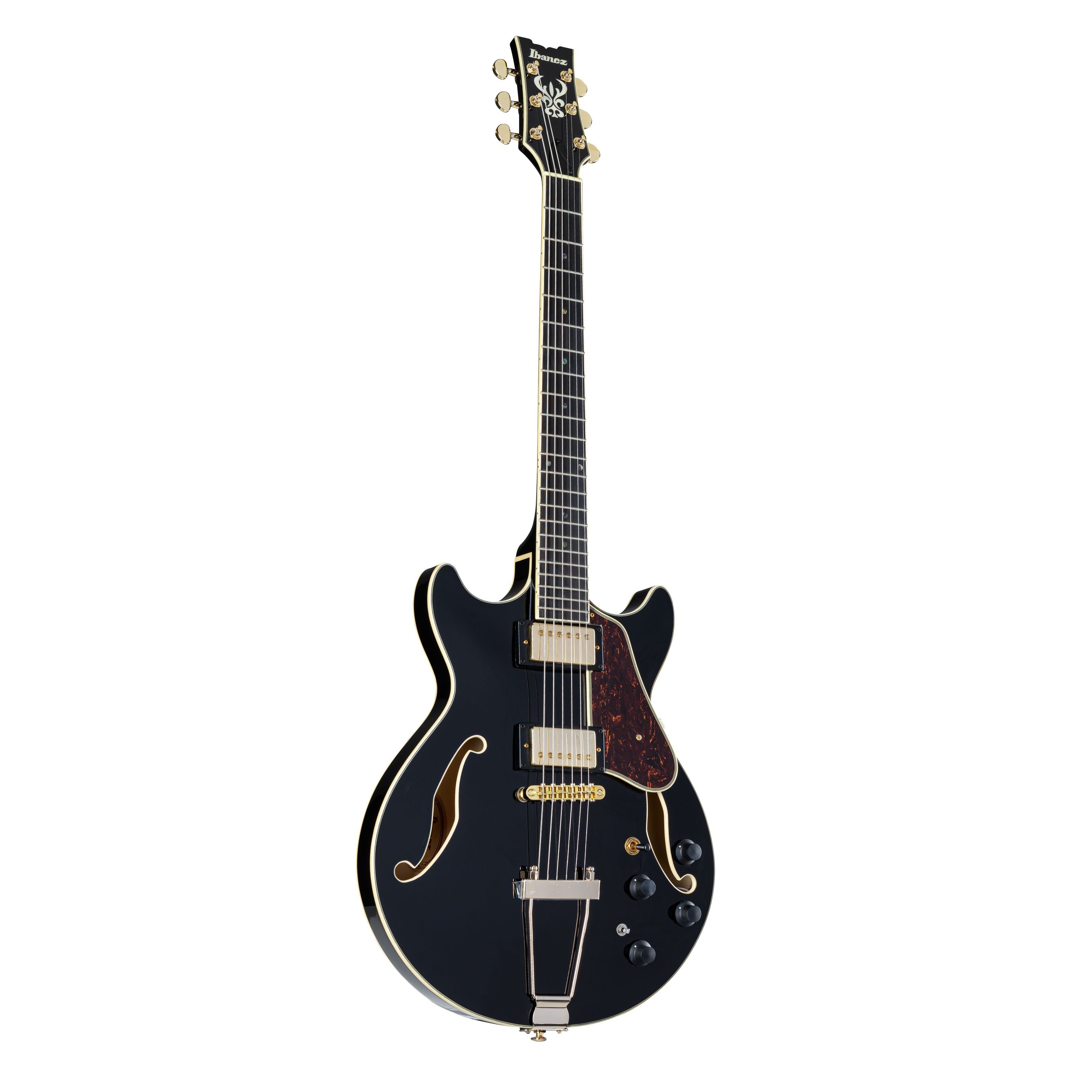 Ibanez Halbakustik-Gitarre, Halb-Akustik Гитары, Andere Formen, Artcore Expressionist AMH90-BK Black - Halbakustik Gitarre