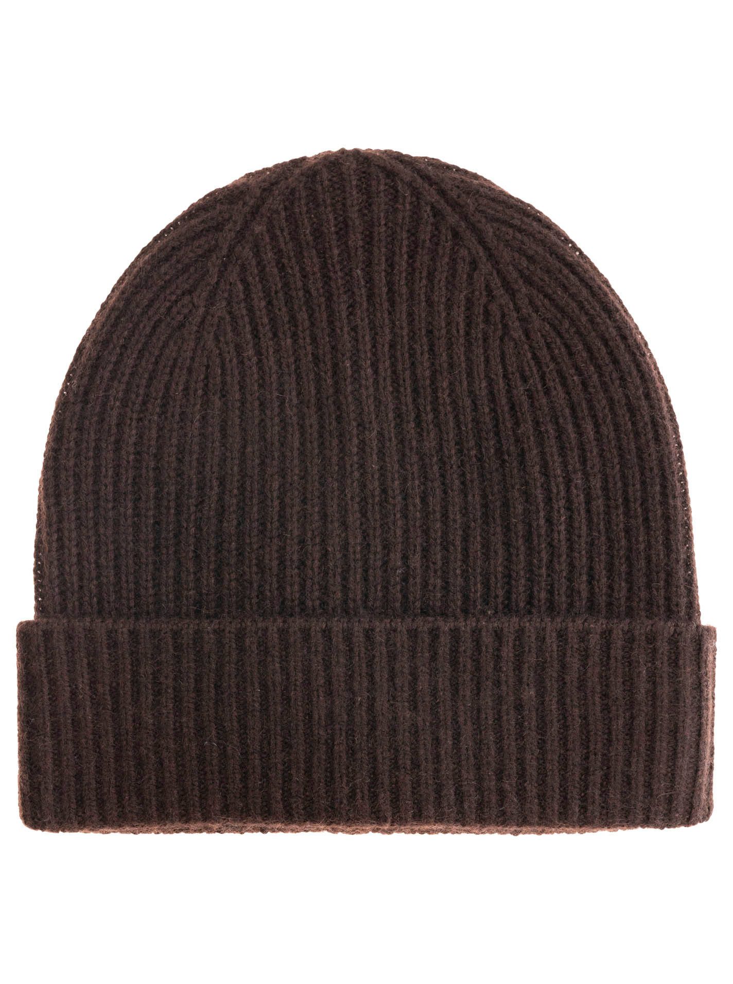 Zwillingsherz Strickmütze 100% Kaschmir Umschlagmütze günstig online kaufen