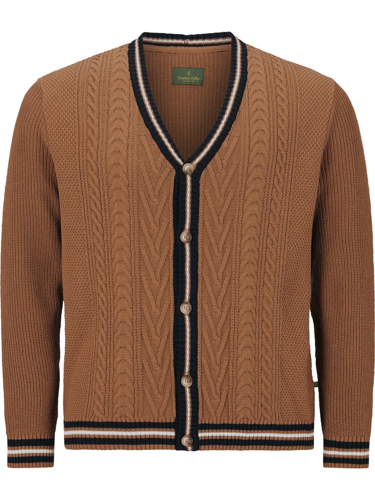 Charles Colby Cardigan DUKE STARKS +Fit Kollektion, strukturiert