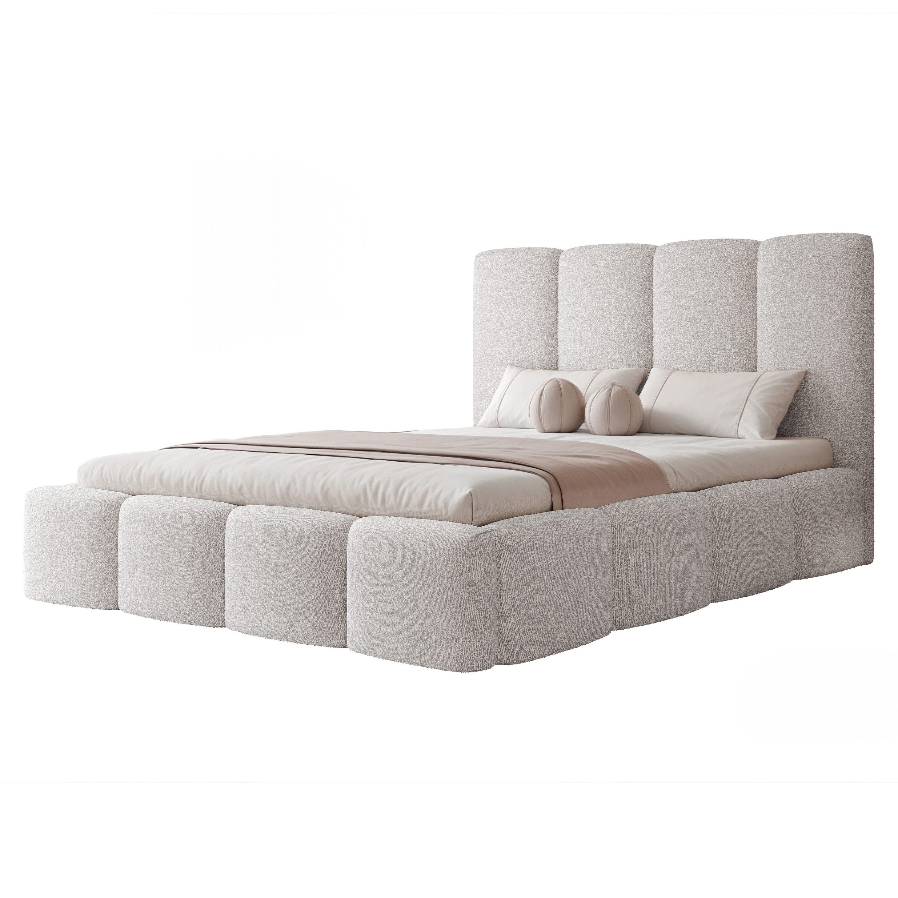 yourhouse24 Polsterbett Maro Doppelbett Bettgestell Lattenrost günstig online kaufen