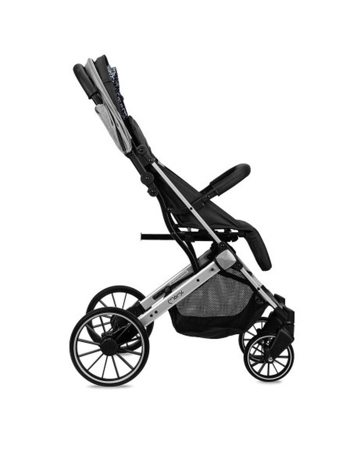 MoMi Kinder-Buggy MoMi ESTELLE PLUS LIGHT Buggy in gewählter Farbe - Leicht & Wendig, Verstellbare Rückenlehne, erweiterbarer Griff, große Hinterräder