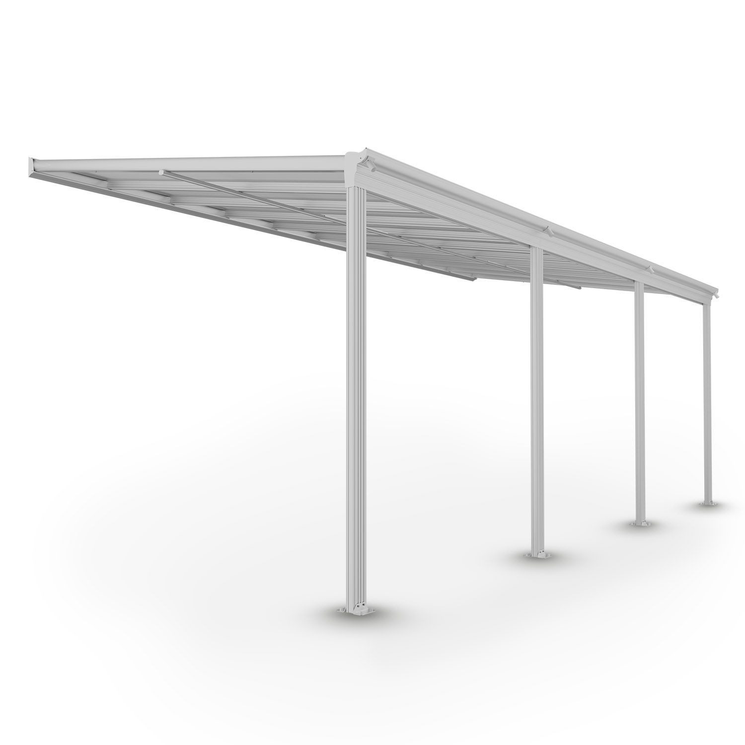 Juskys Terrassendach Borneo, 6x3 m, Regen- günstig online kaufen