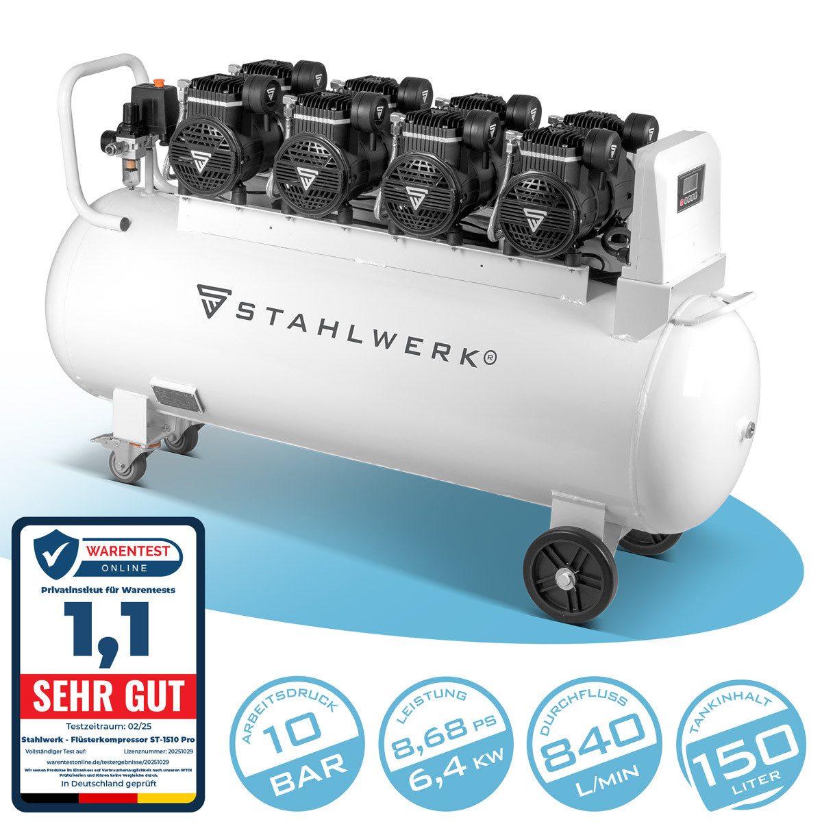 STAHLWERK Kompressor Kompressor ST-1510 Pro mit günstig online kaufen