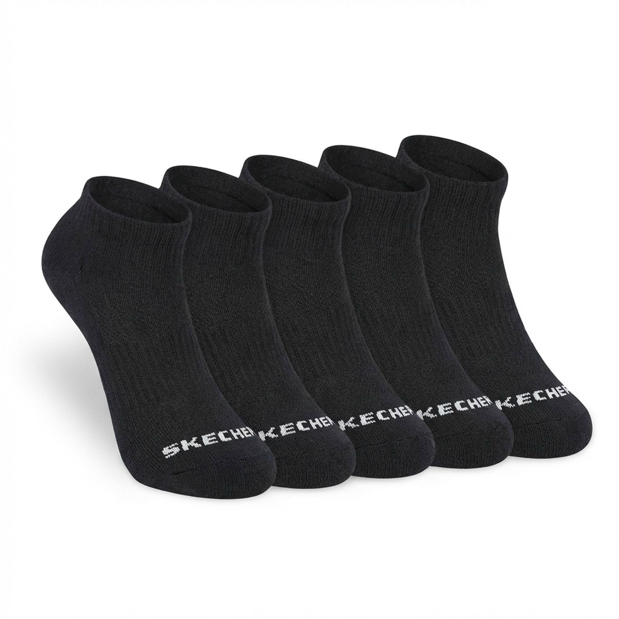 Skechers Socken für Damen und Herren Multi Pack - Mesh Belüftungstechnologie (5er, 10er, 15er und 20er Pack) Robustes Material und bequemer Tragekomfort - Gepolstertes Fußbett