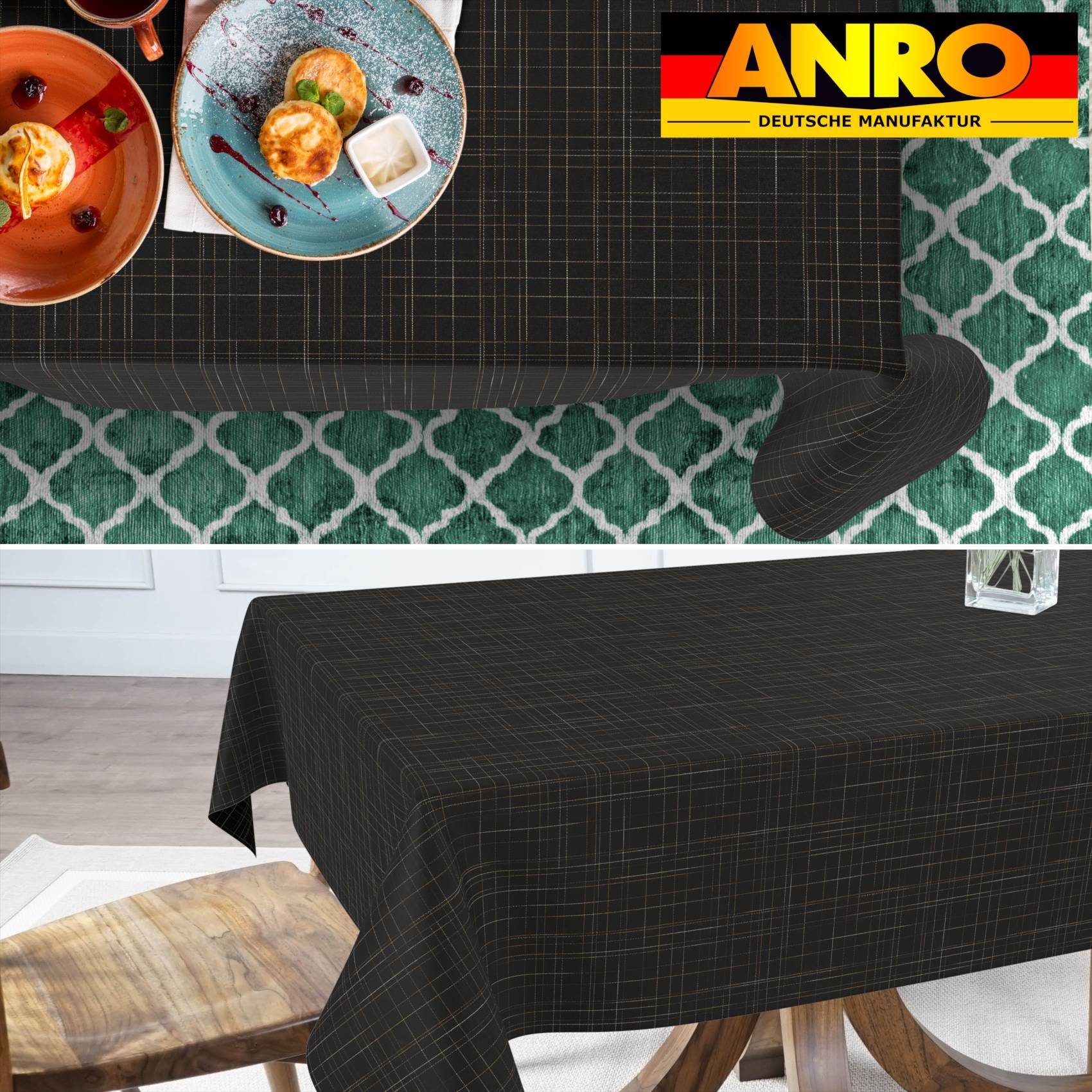 ANRO Tischdecke mit feiner Veredelung und günstig online kaufen