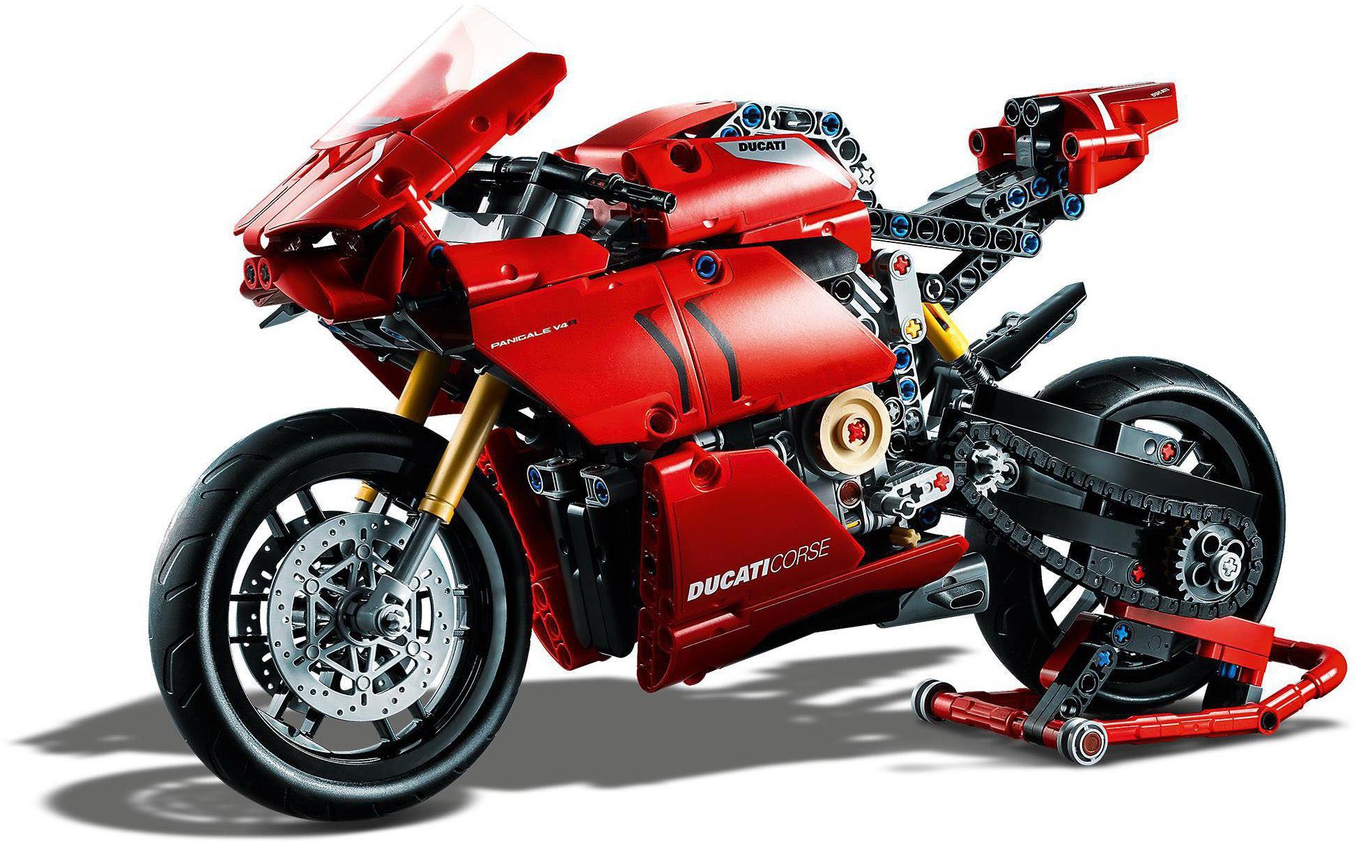 Technic, V4 (42107), LEGO® (646 Ducati Europe LEGO® R Konstruktionsspielsteine in Made Panigale St),