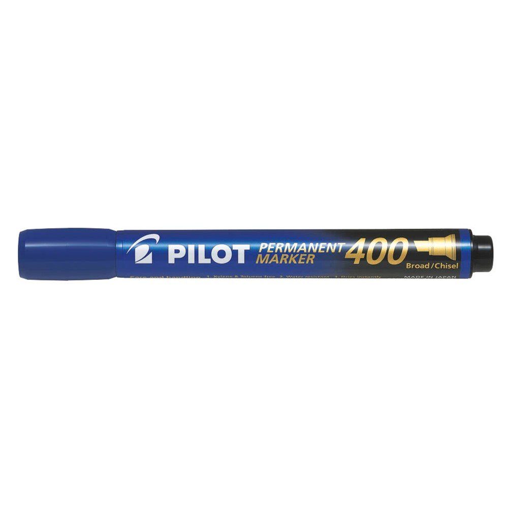 Keilspitze, 400, Permanent-Marker Tintenpatrone blau PILOT PILOT