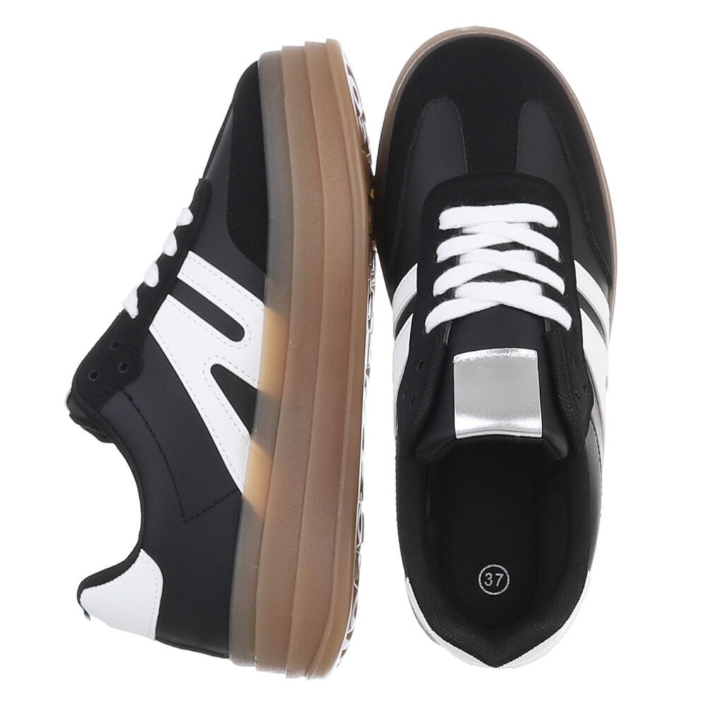 Ital-Design Damen Low-Top Freizeit Sneaker (88843379) Keilabsatz/Wedge Snea günstig online kaufen