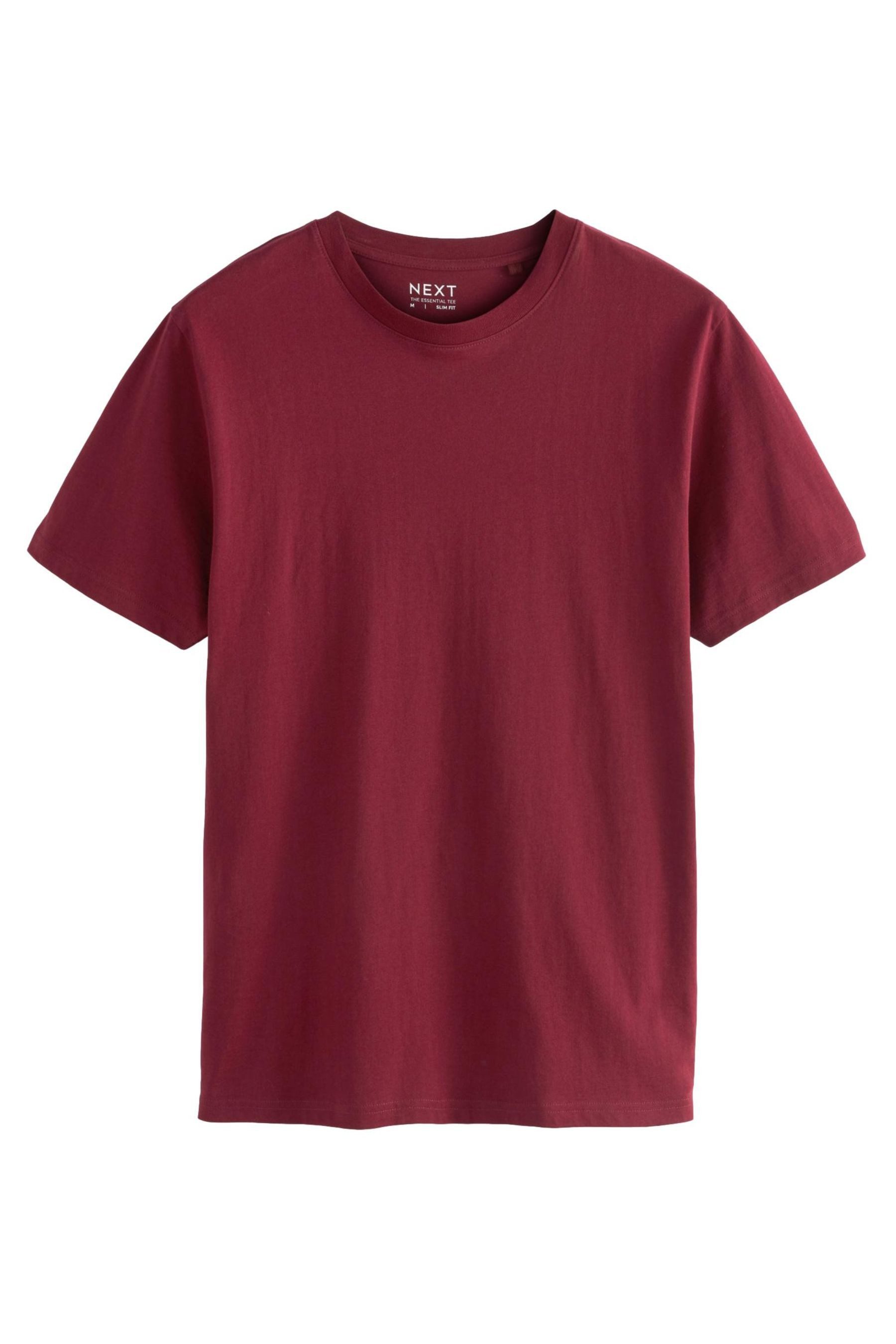 T-Shirt Slim Fit Rundhals-T-Shirt