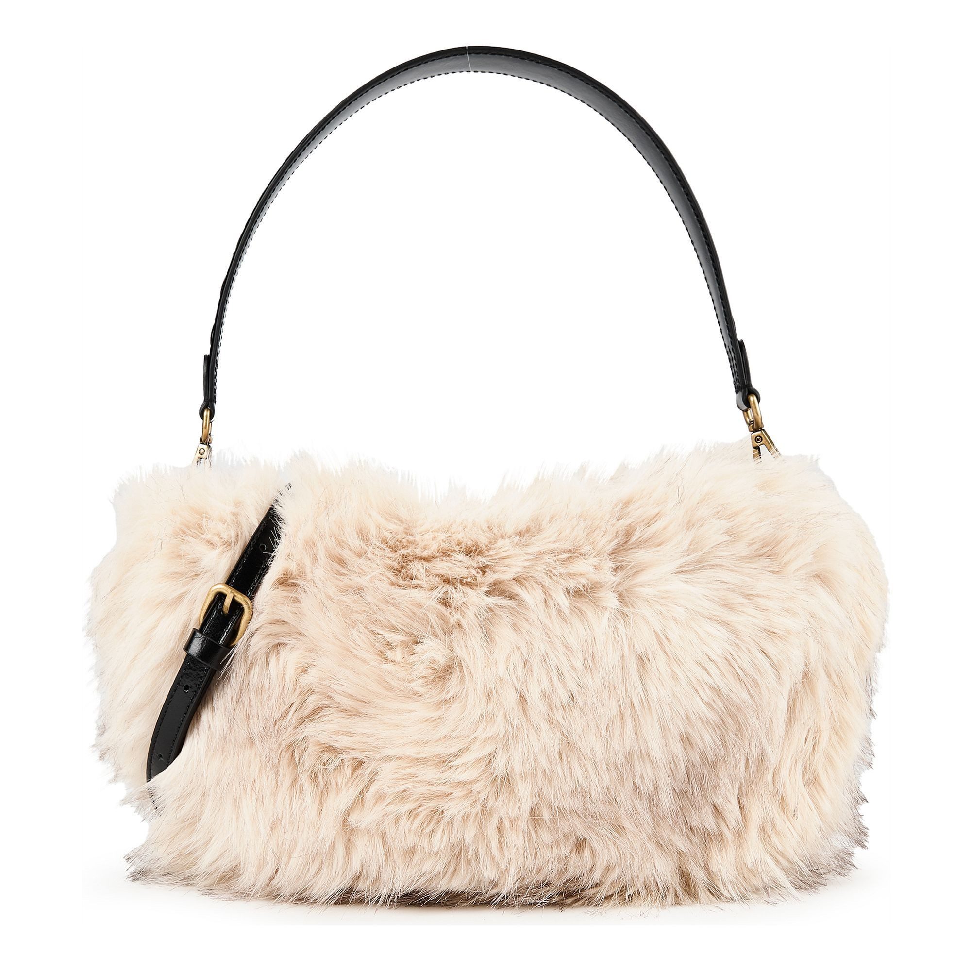 GIANNI CHIARINI Schultertasche Cleo, Webpelz