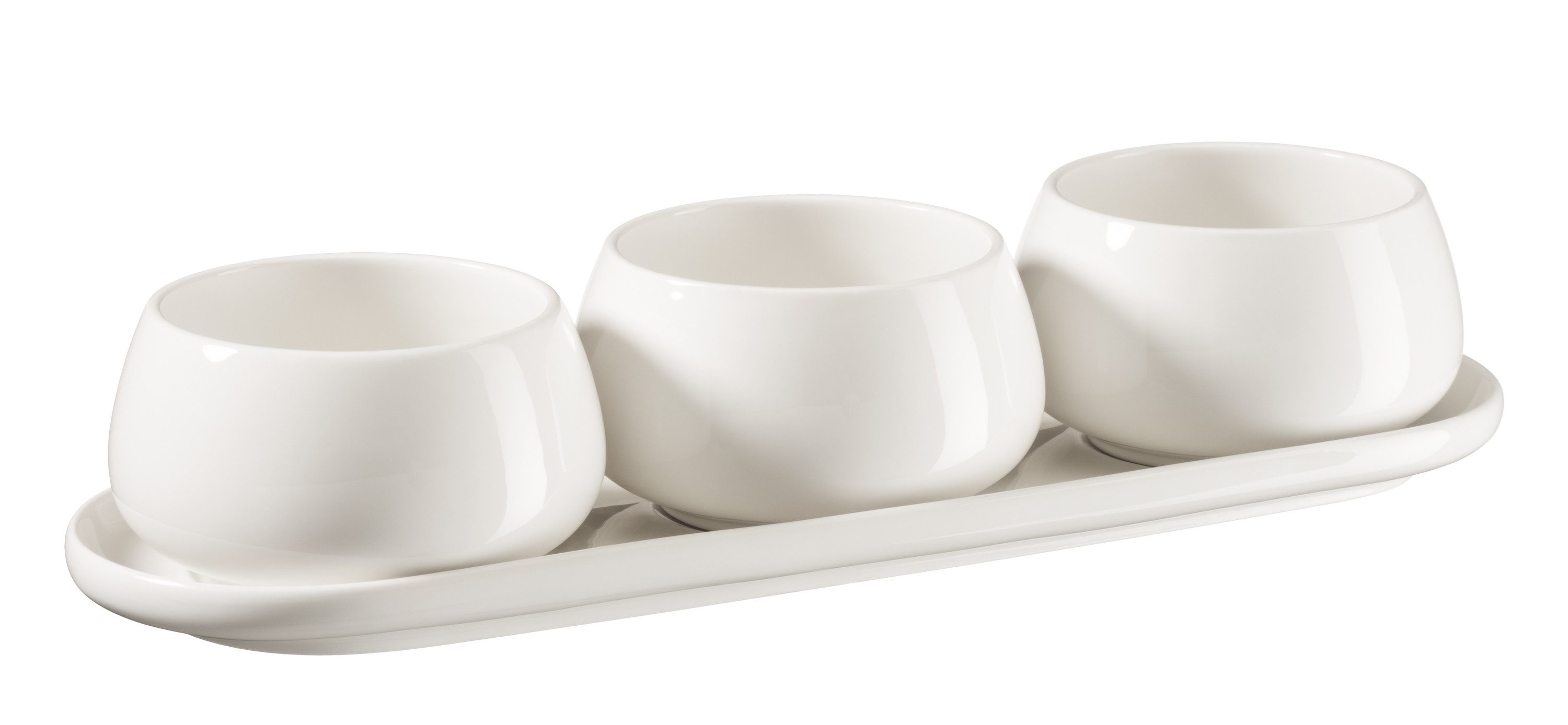 MÄSER Servierplatte Taya, Porzellan, (4-tlg)