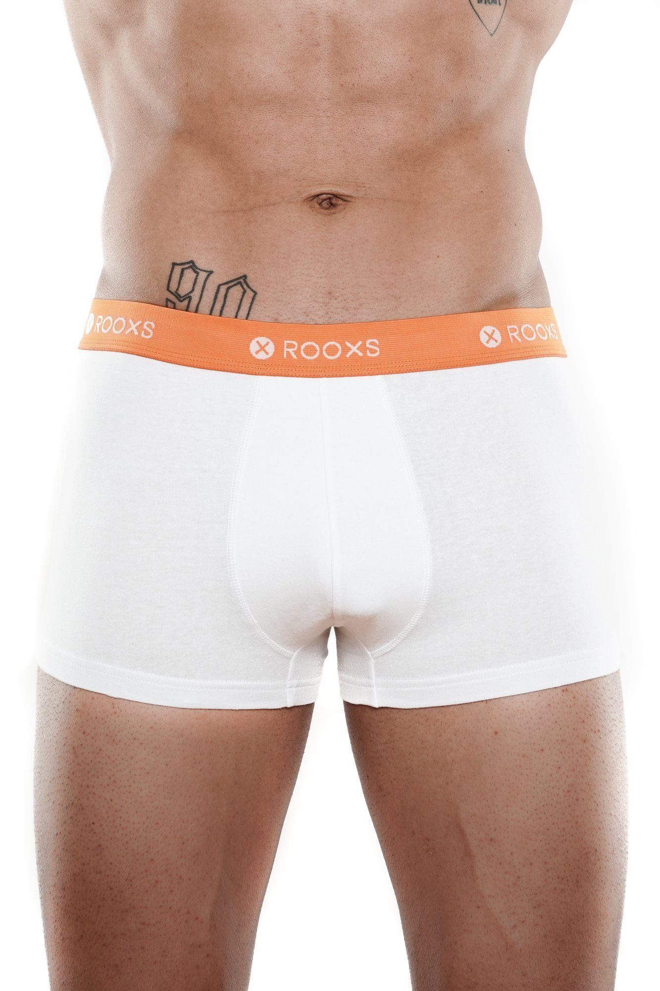 ROOXS Boxershorts Enge Unterhosen Herren Männer (3-St) Baumwolle Retroshorts