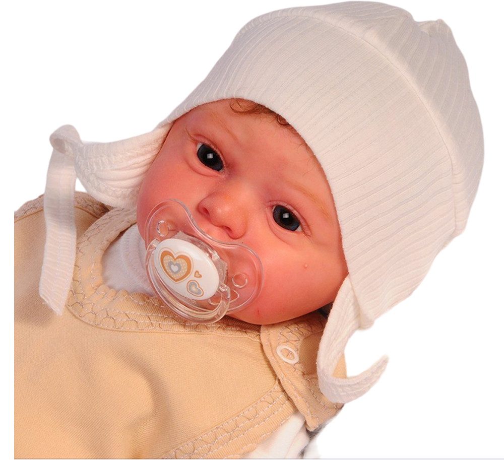 Erstlingsmütze Mütze für Neugeborene Baby Haube Mützchen