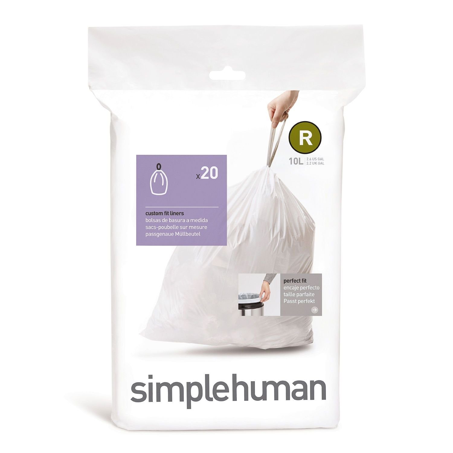 simplehuman Мусорные урны Passgenaue Мусорные урны Code R 20 Stück
