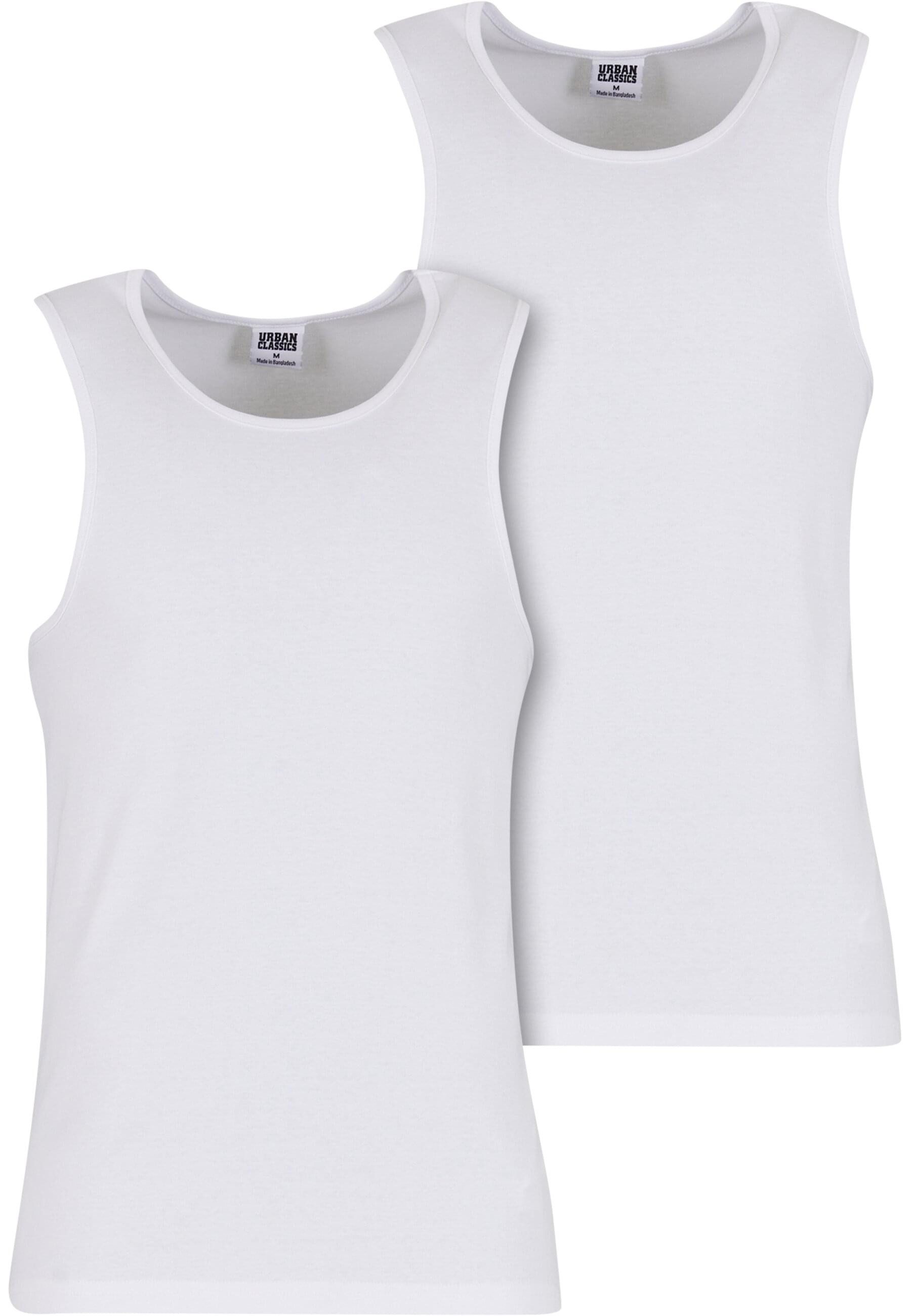URBAN CLASSICS Tanktop Urban Classics Ribbed Undershirt 2-Pack (1-tlg) günstig online kaufen